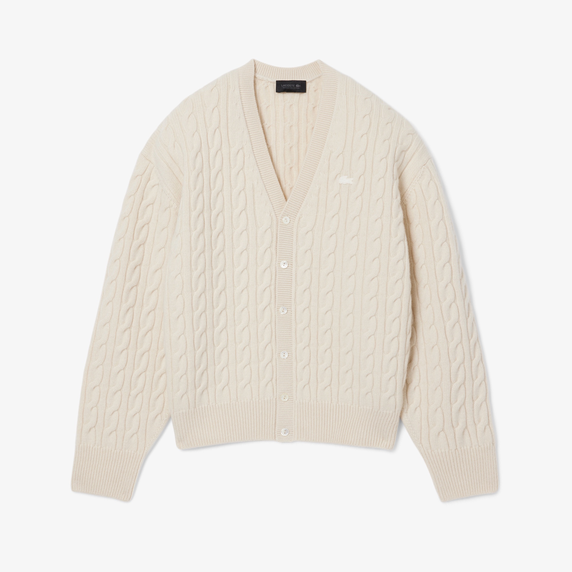 『FW25 Fashion Show』カシミアケーブルニットカーディガン