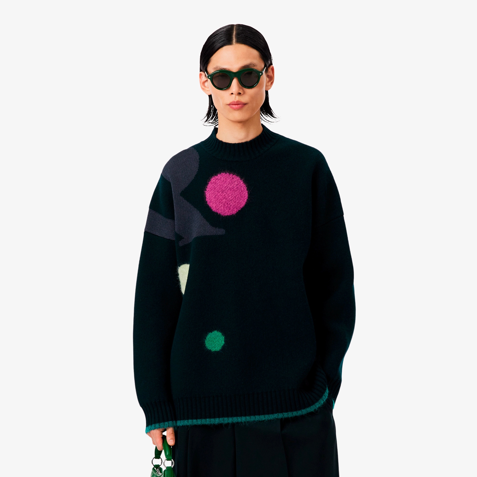 『FW25 Fashion Show』グラフィックジャカードニットセーター