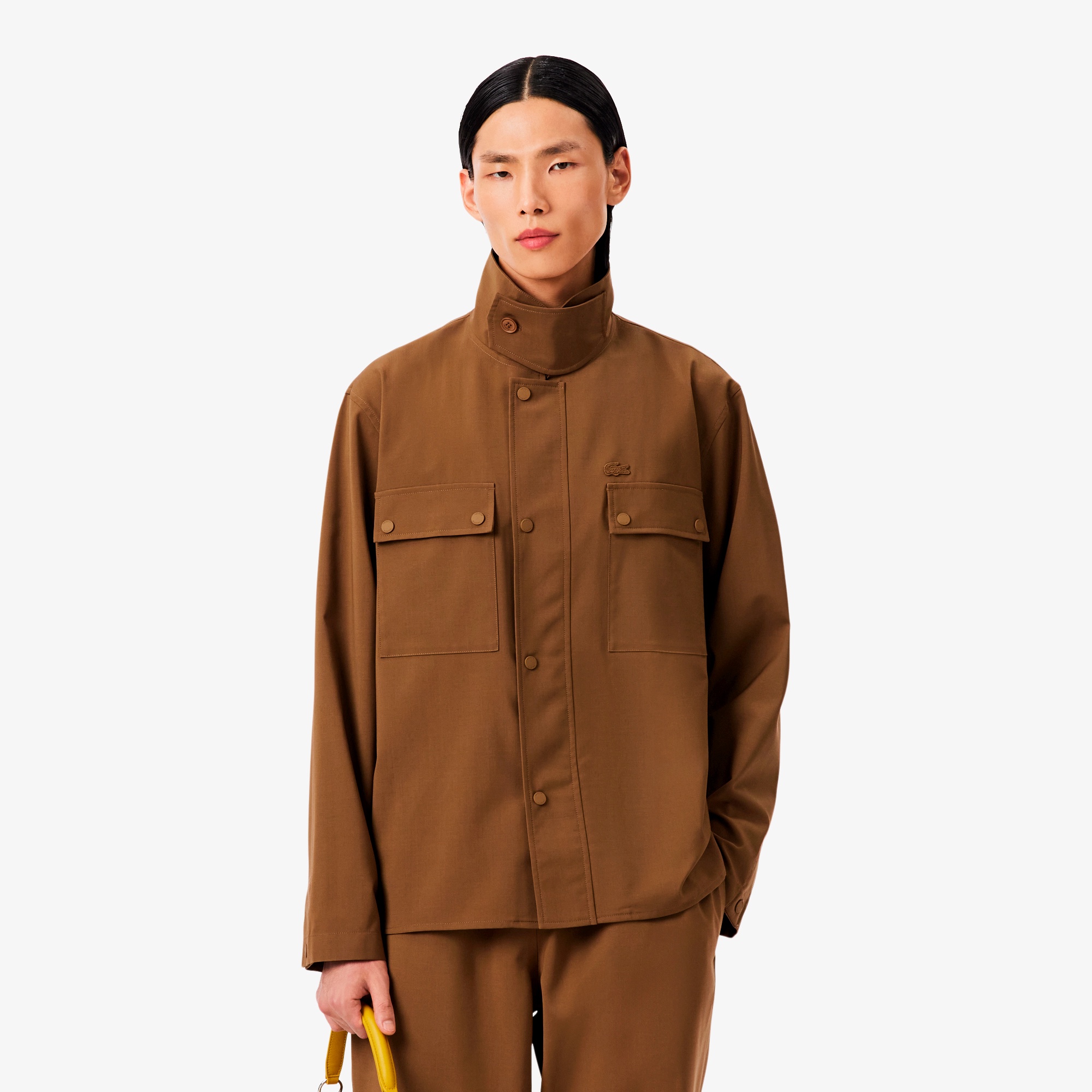 『FW25 Fashion Show』スタンドカラーシャツジャケット