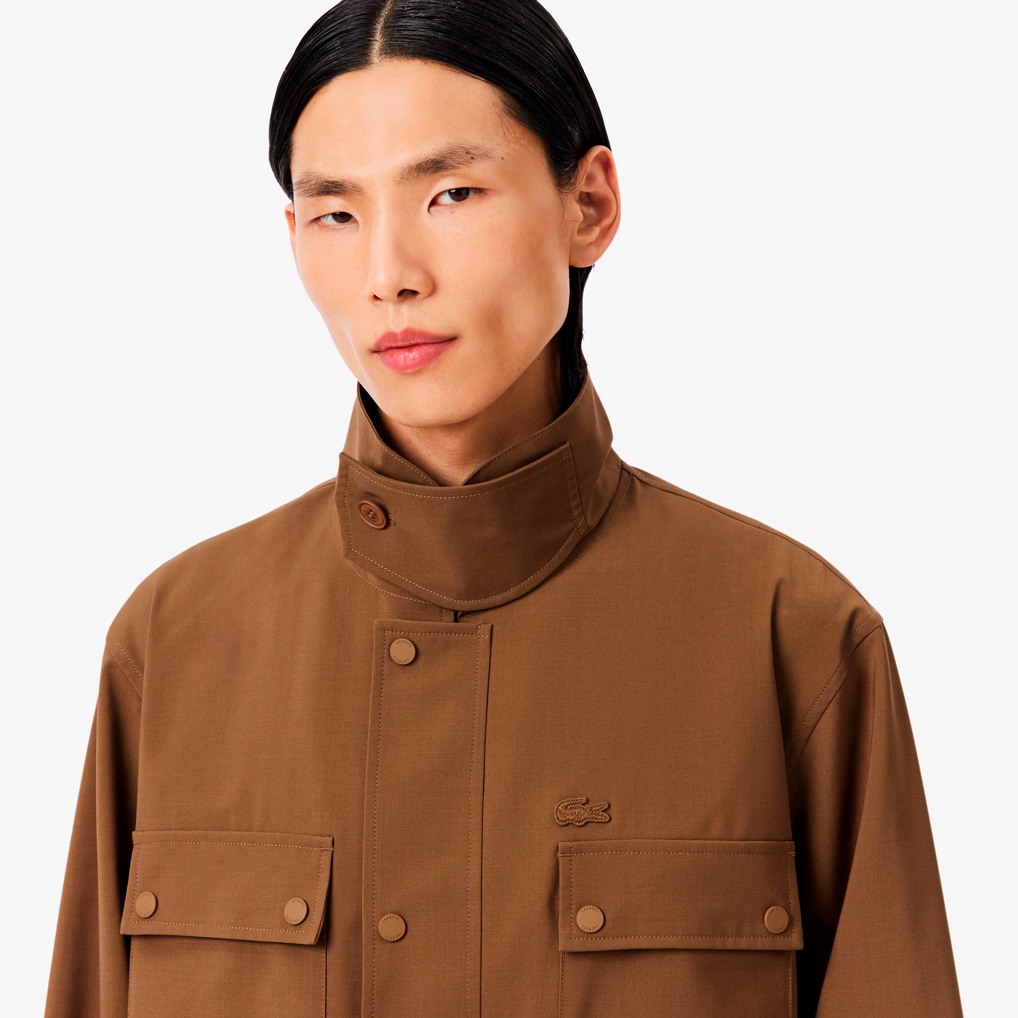 『FW25 Fashion Show』スタンドカラーシャツジャケット