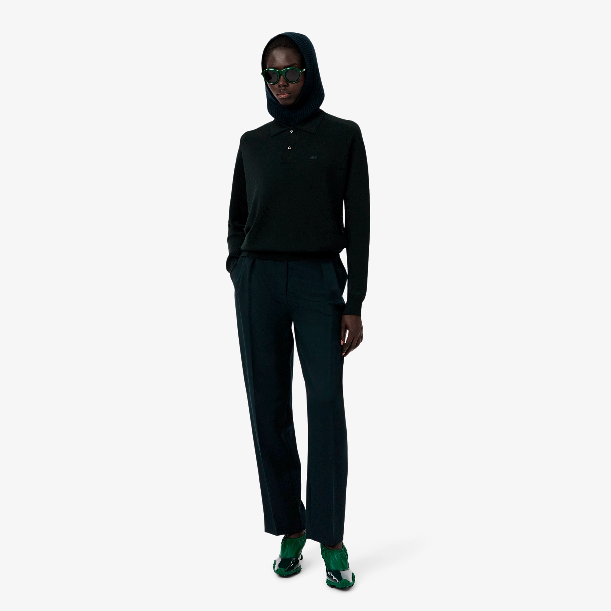 『FW25 Fashion Show』ストレートフィットウールパンツ