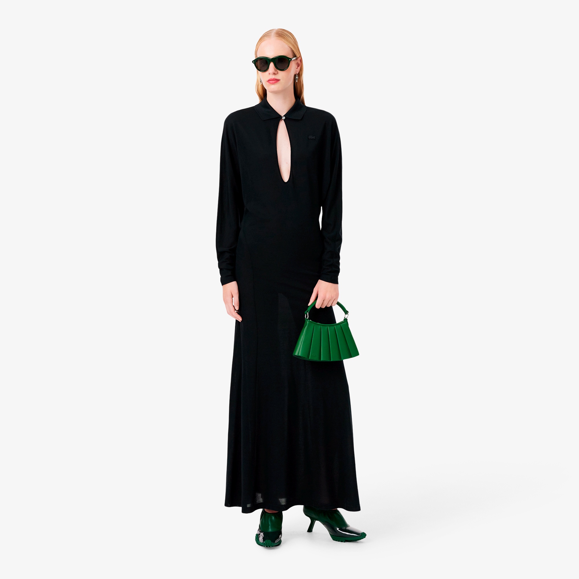 『FW25 Fashion Show』ランラン レザープリーツトートミニバッグ