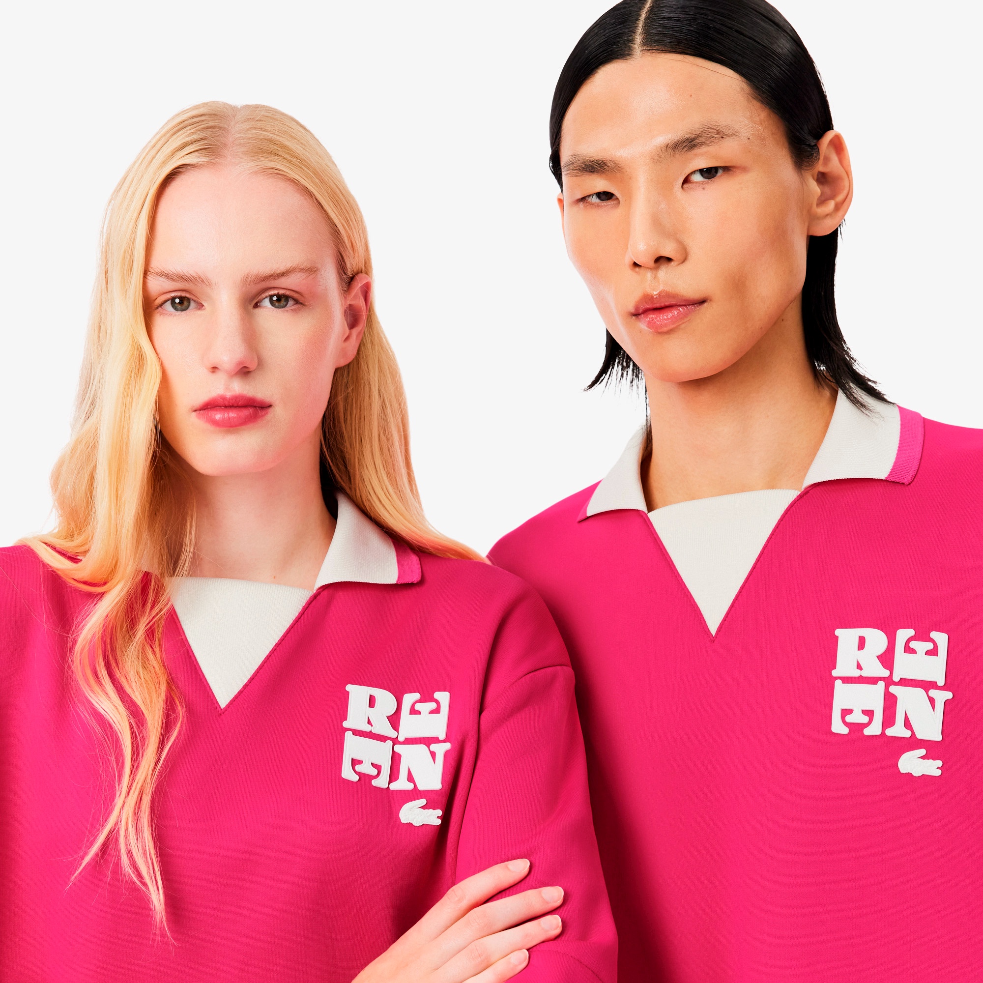 『FW25 Fashion Show』RENEワッペンオーバーサイズポロシャツ