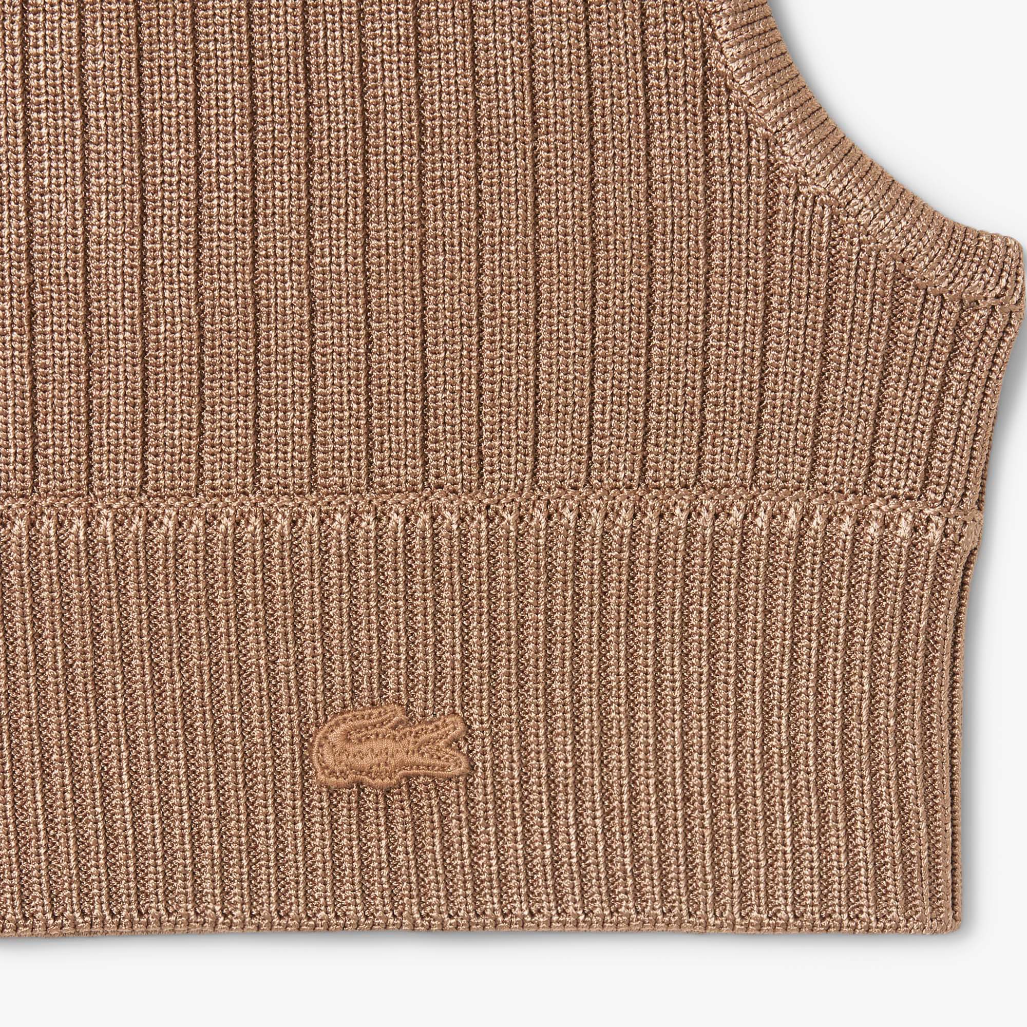 『FW25 Fashion Show』レーヨンブレンドリブニットバラクラバ
