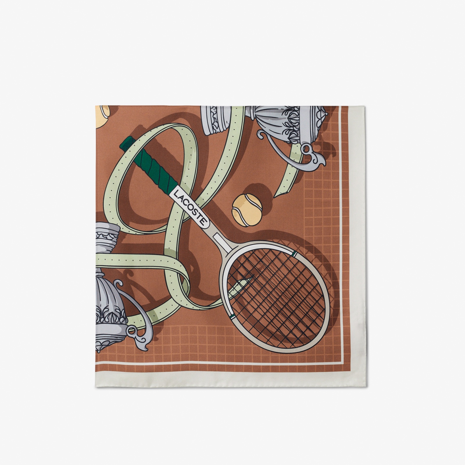 『FW25 Fashion Show』プリントシルクスカーフ