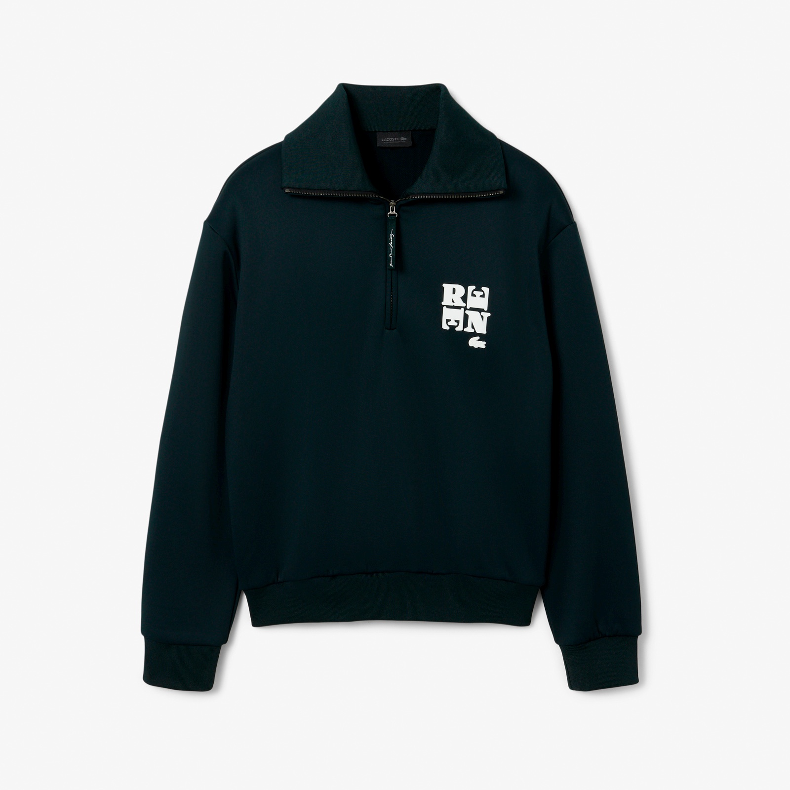 『FW25 Fashion Show』RENEワッペンハイネックハーフジップスウェット