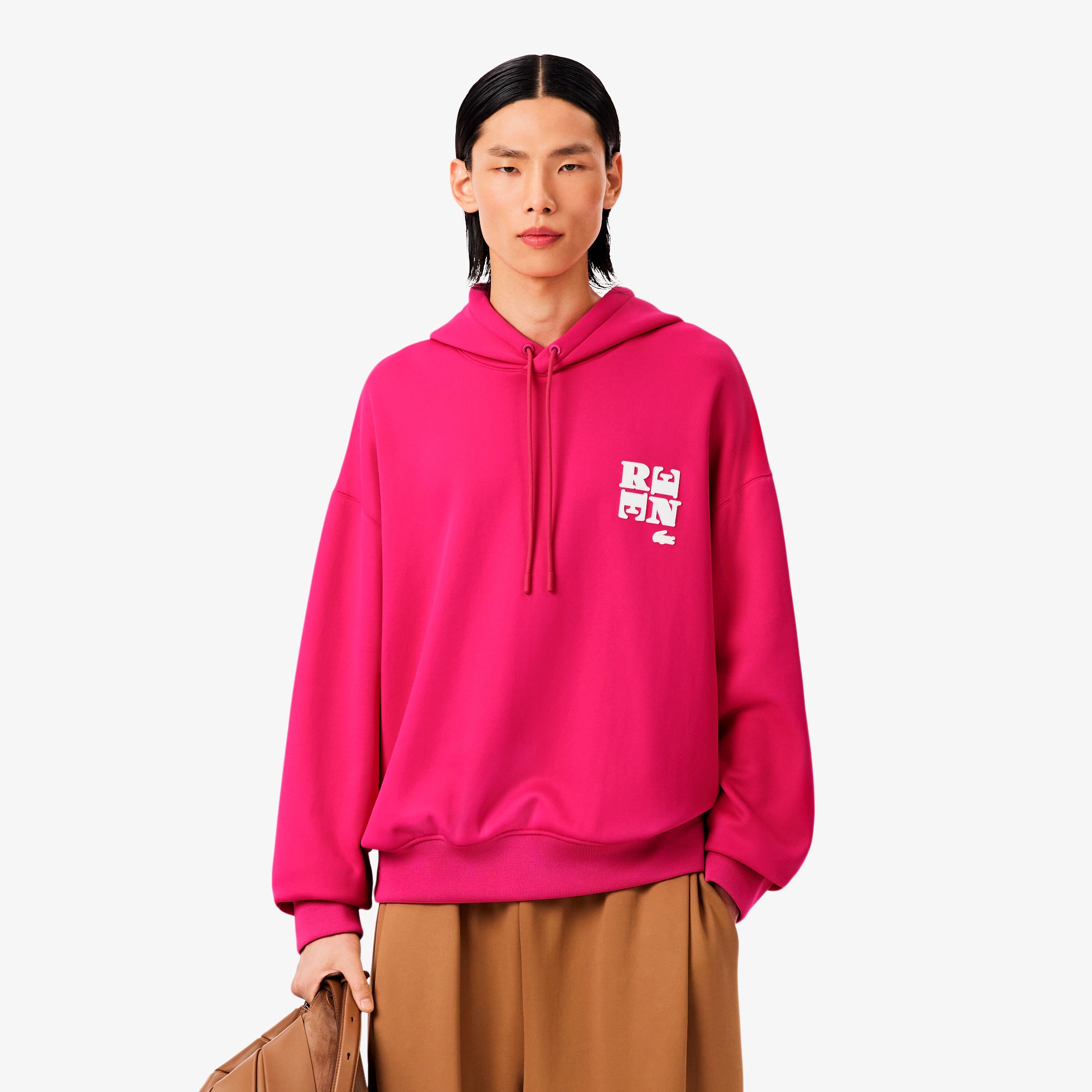 『FW25 Fashion Show』RENEワッペンハイネックハーフジップスウェット