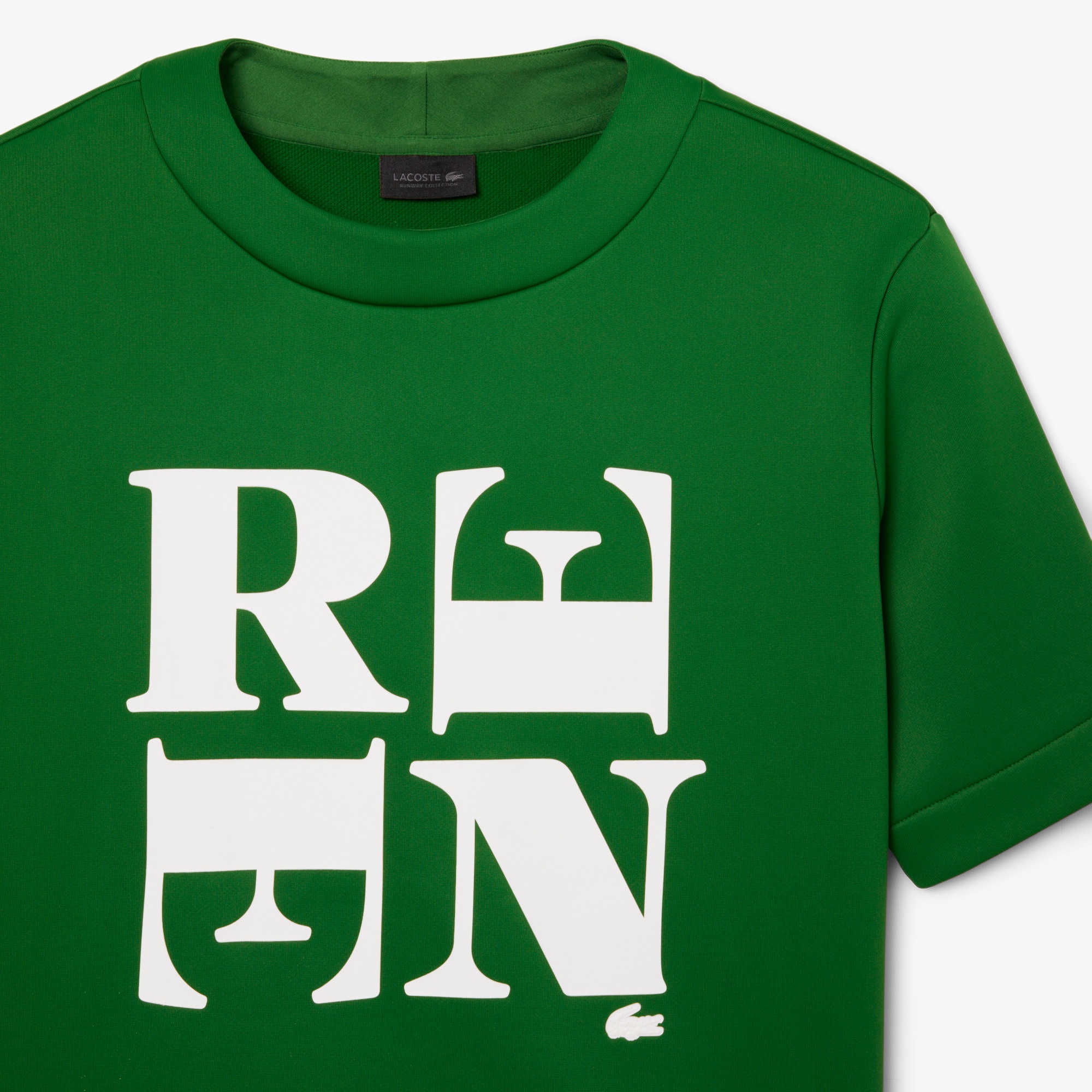 『FW25 Fashion Show』RENEプリントダブルフェイスサテンTシャツ