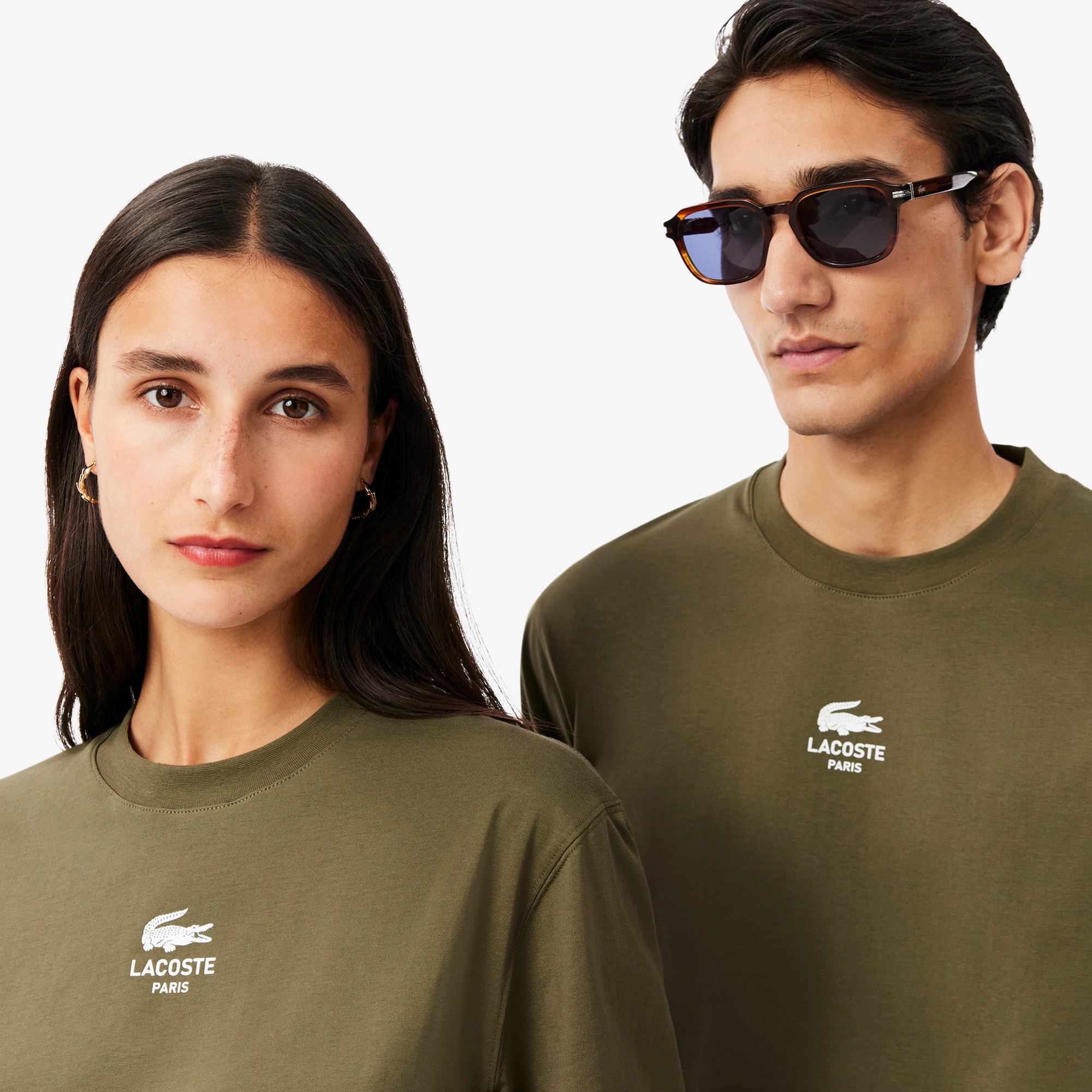 ワンポイントプリントロングスリーブTシャツ