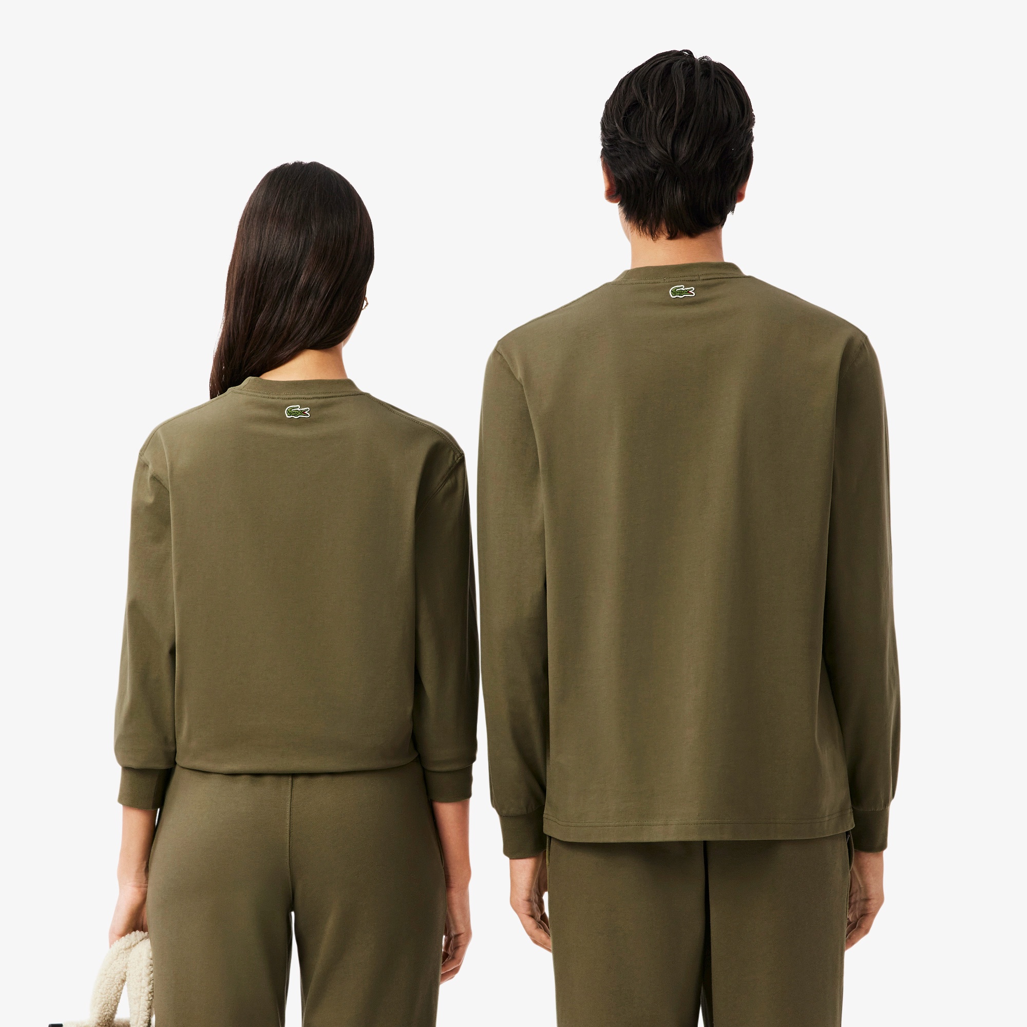 ワンポイントプリントロングスリーブTシャツ