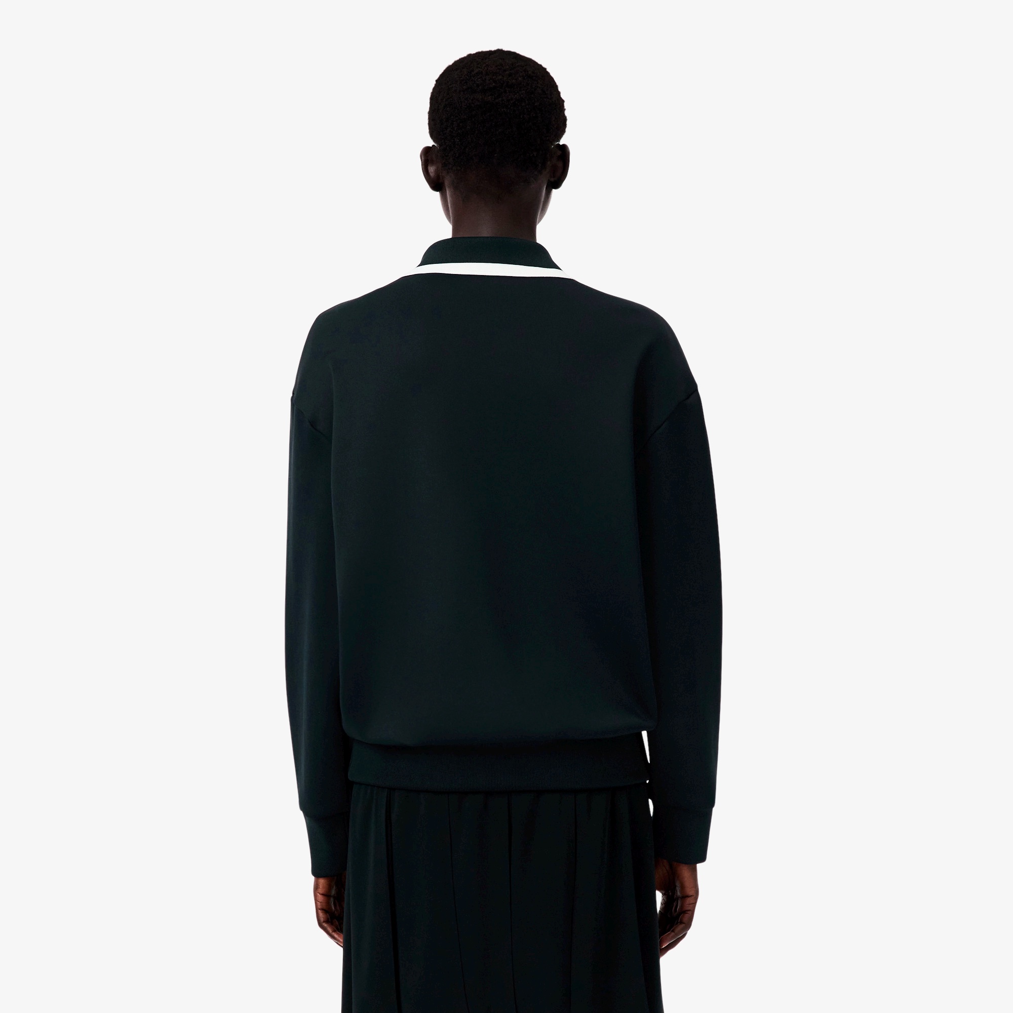 『FW25 Fashion Show』ポロカラーダブルフェイススウェット