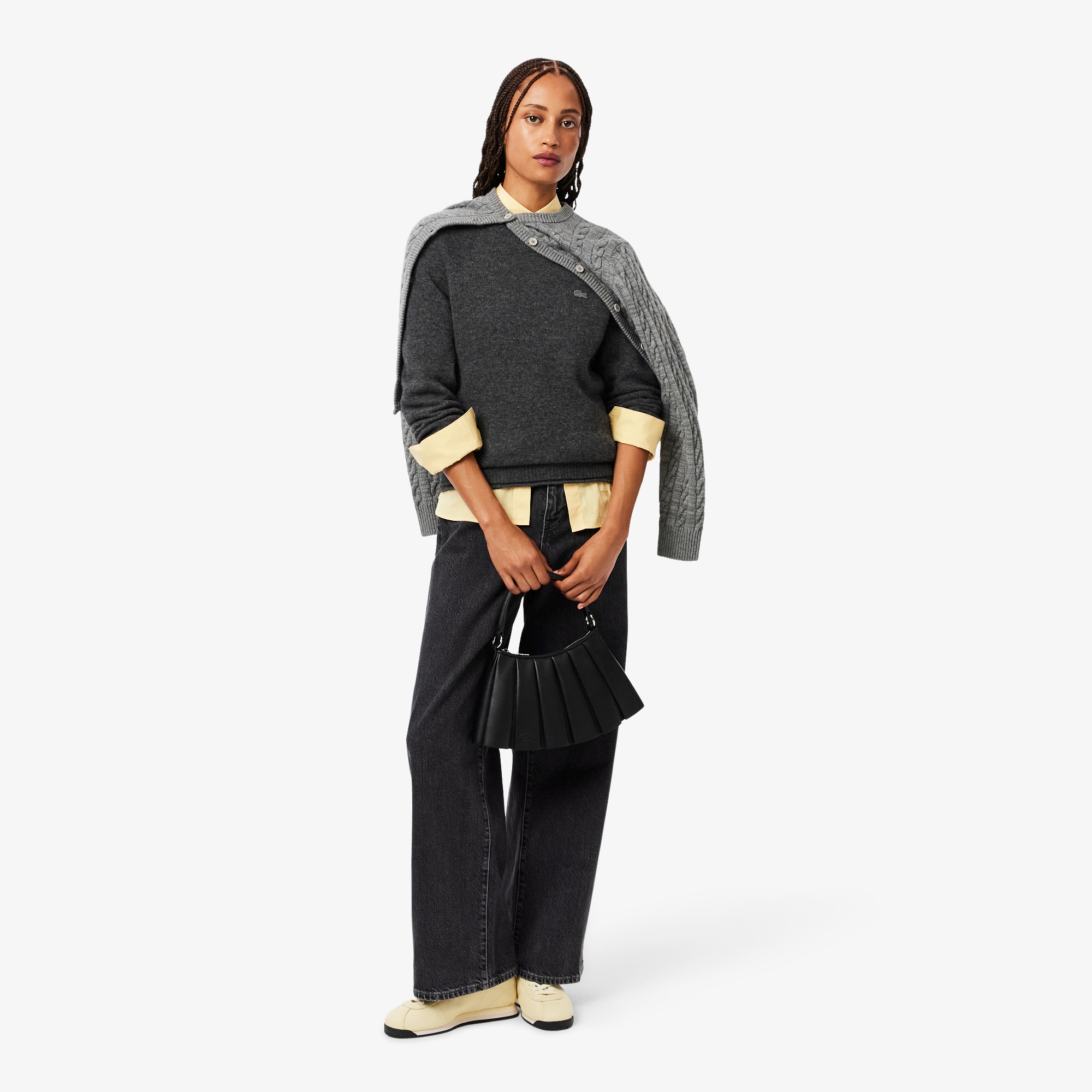 3Dニッティングシームレスセーター