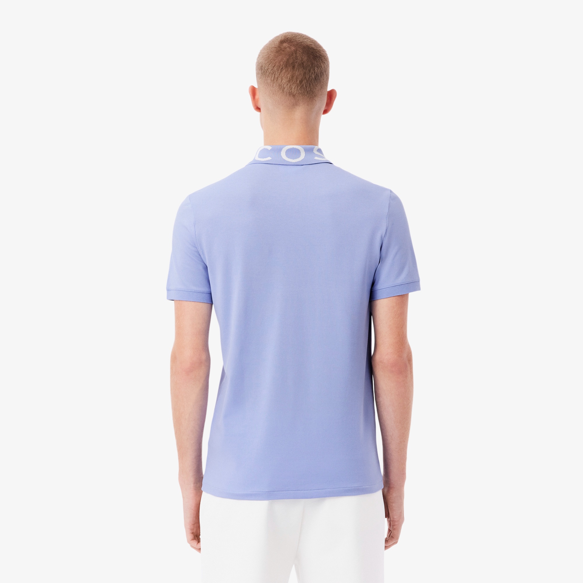 ジャカードカラーポロシャツ