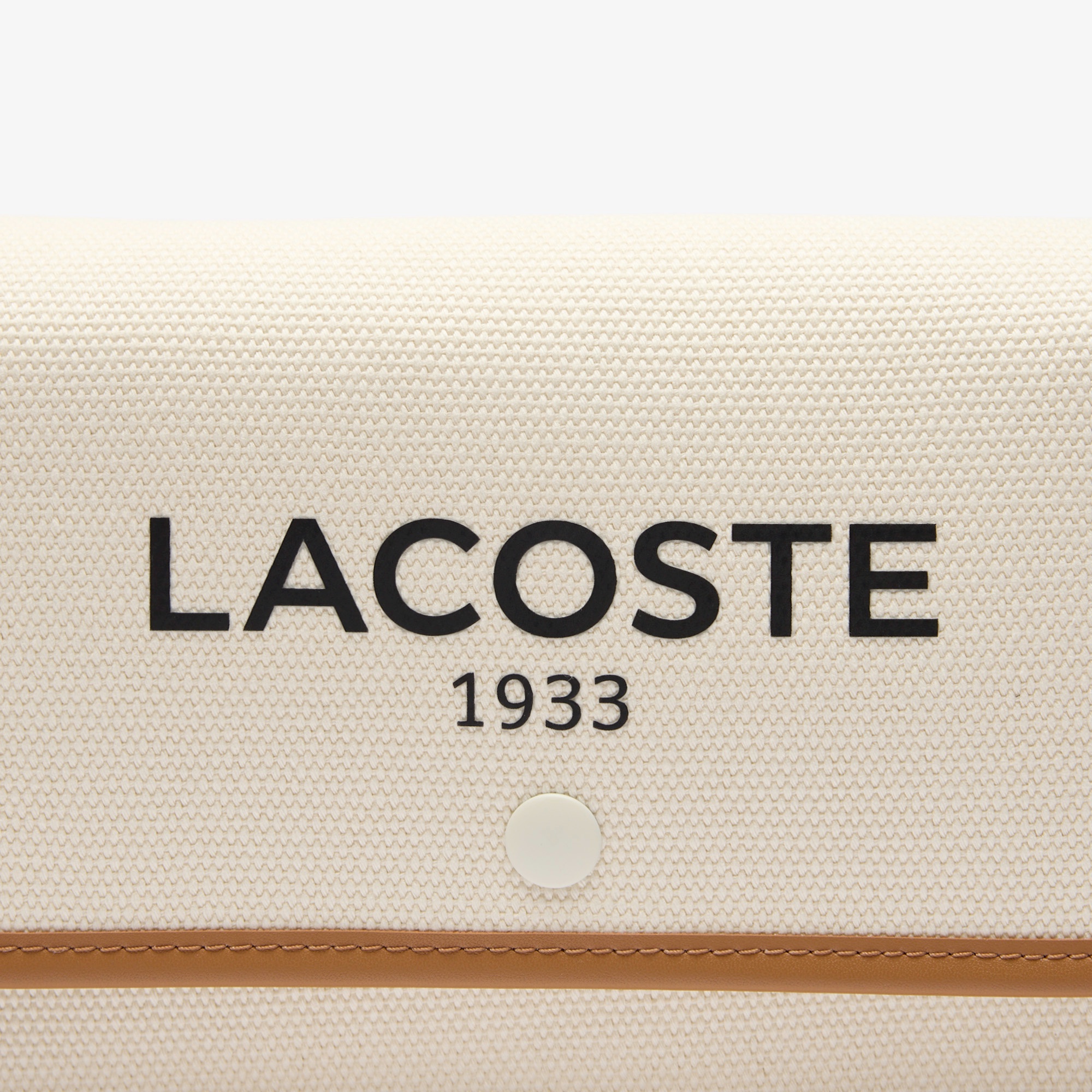 ヘリテージキャンバス フラップクローズコットンショルダーバッグ