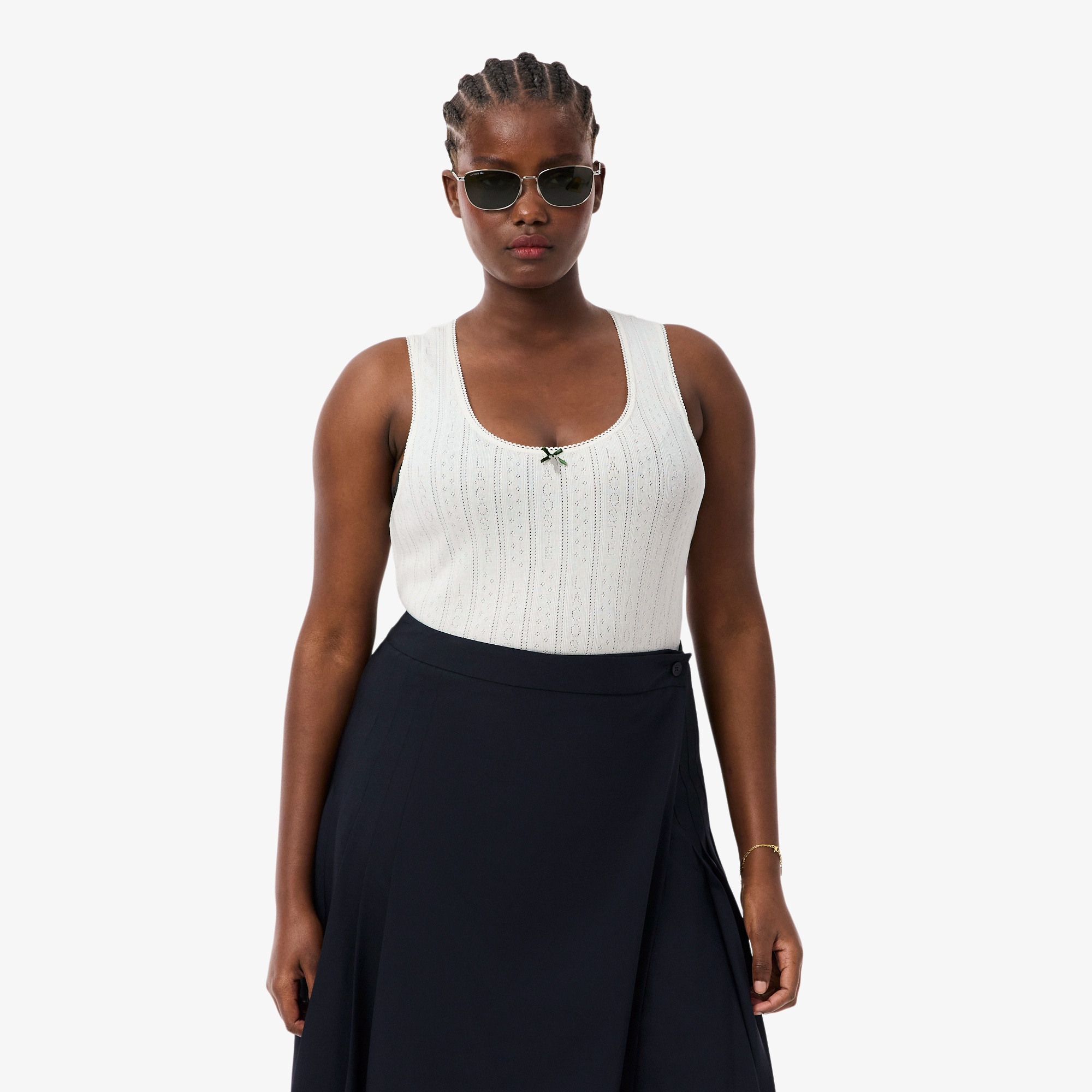 ポワンテルニットタンクトップ