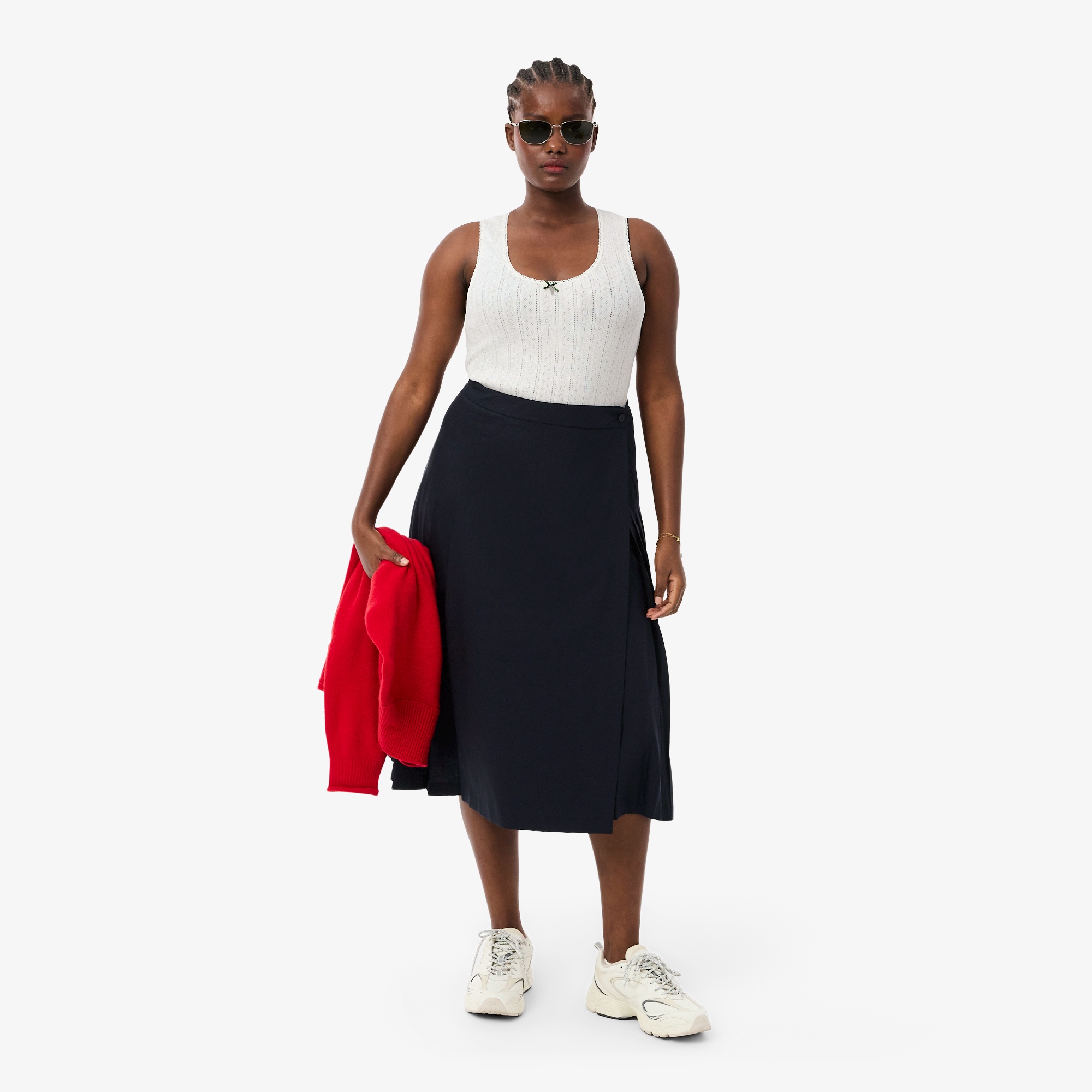 ポワンテルニットタンクトップ