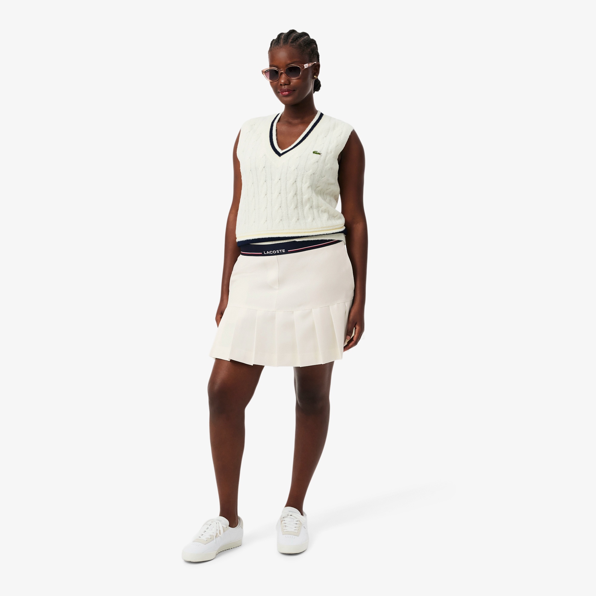 ショートプリーツテニススカート