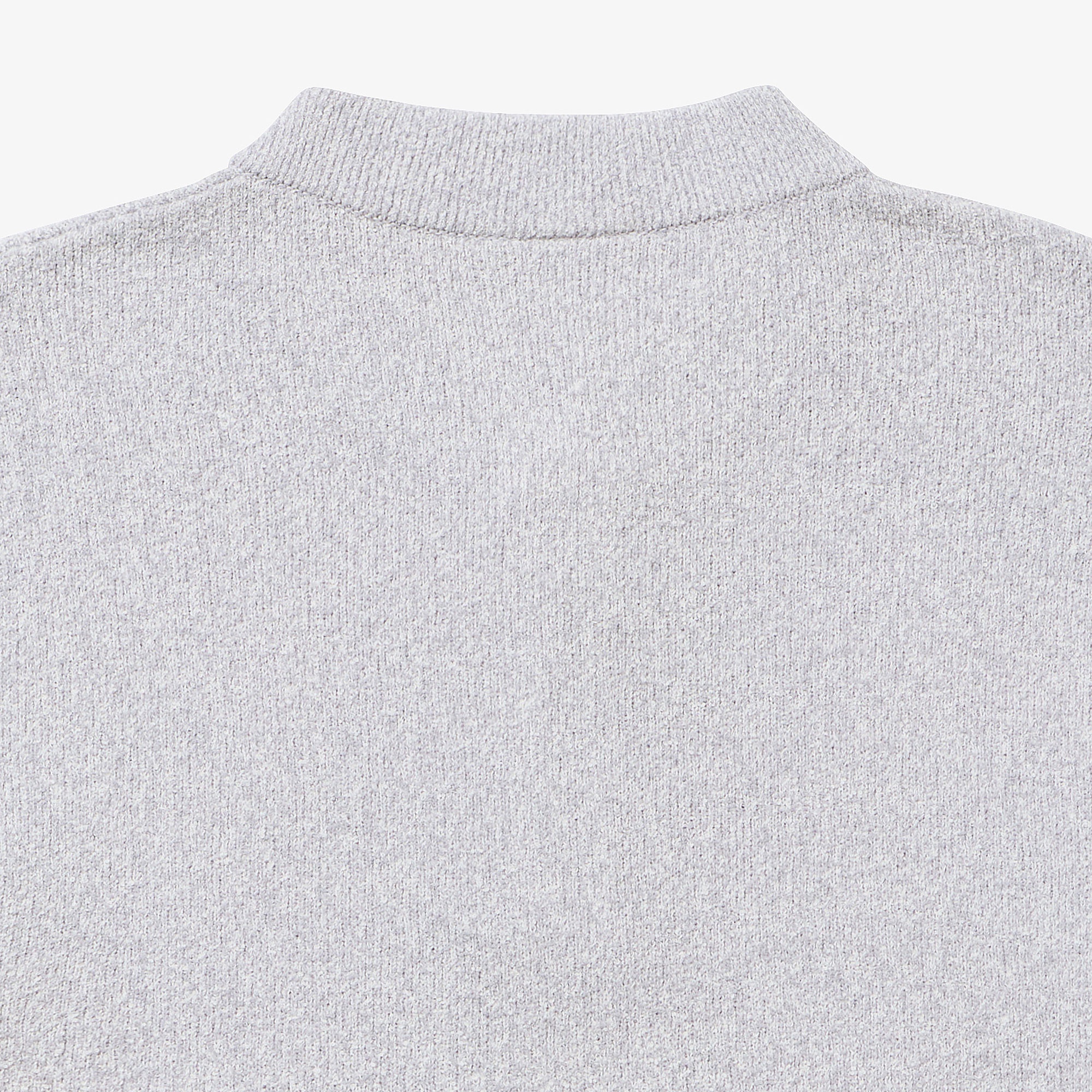 ブークレー ヘンリーネックニットセーター