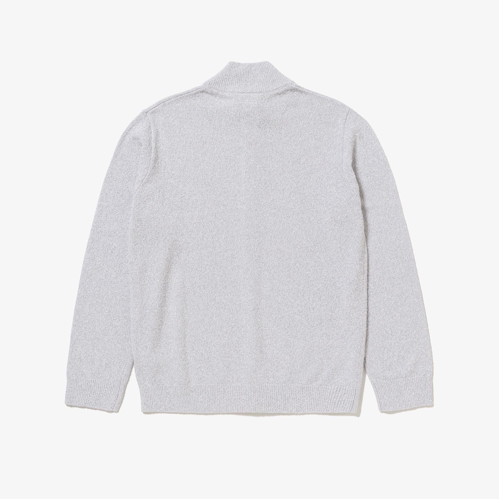 ブークレー スタンドジップニットカーディガン