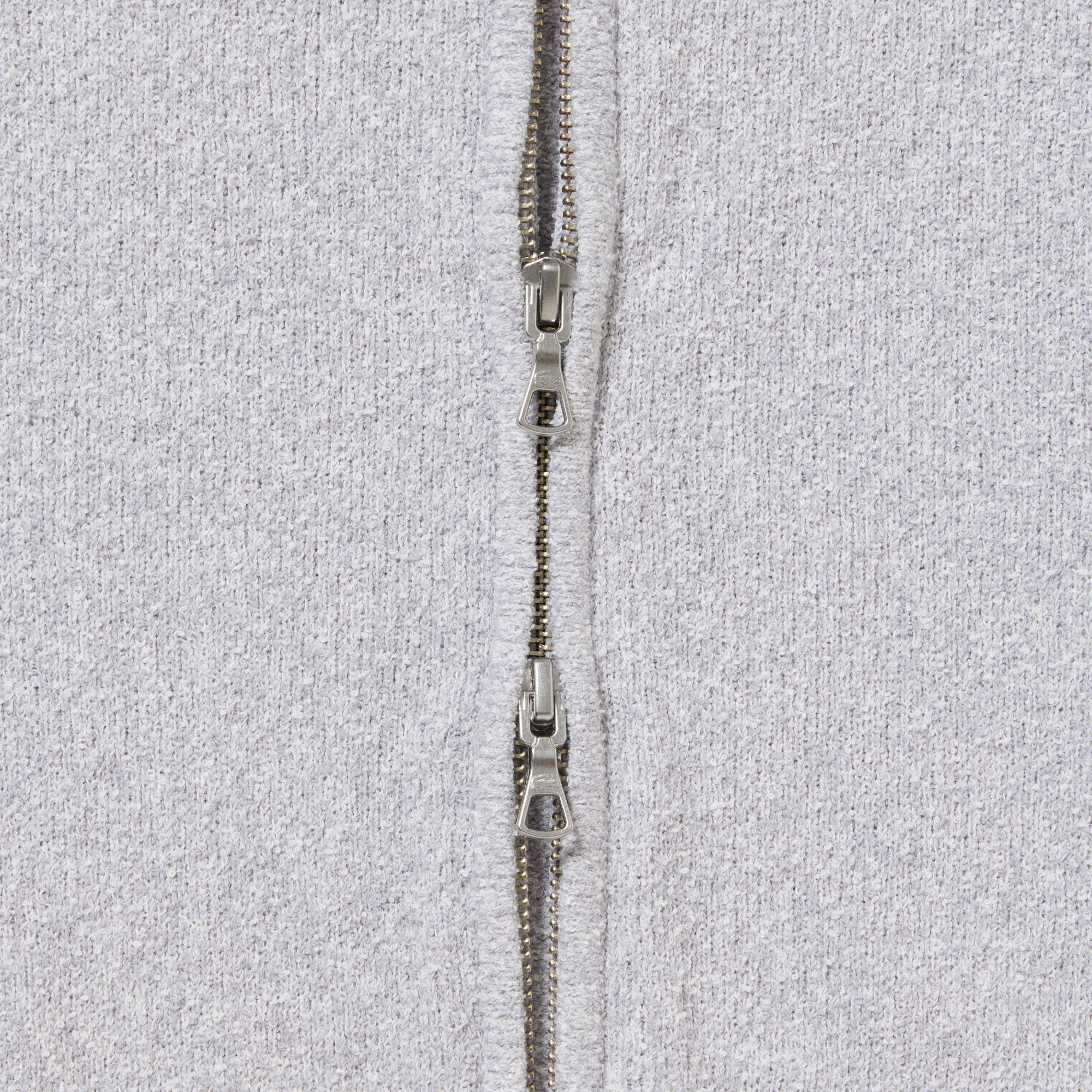 ブークレー スタンドジップニットカーディガン