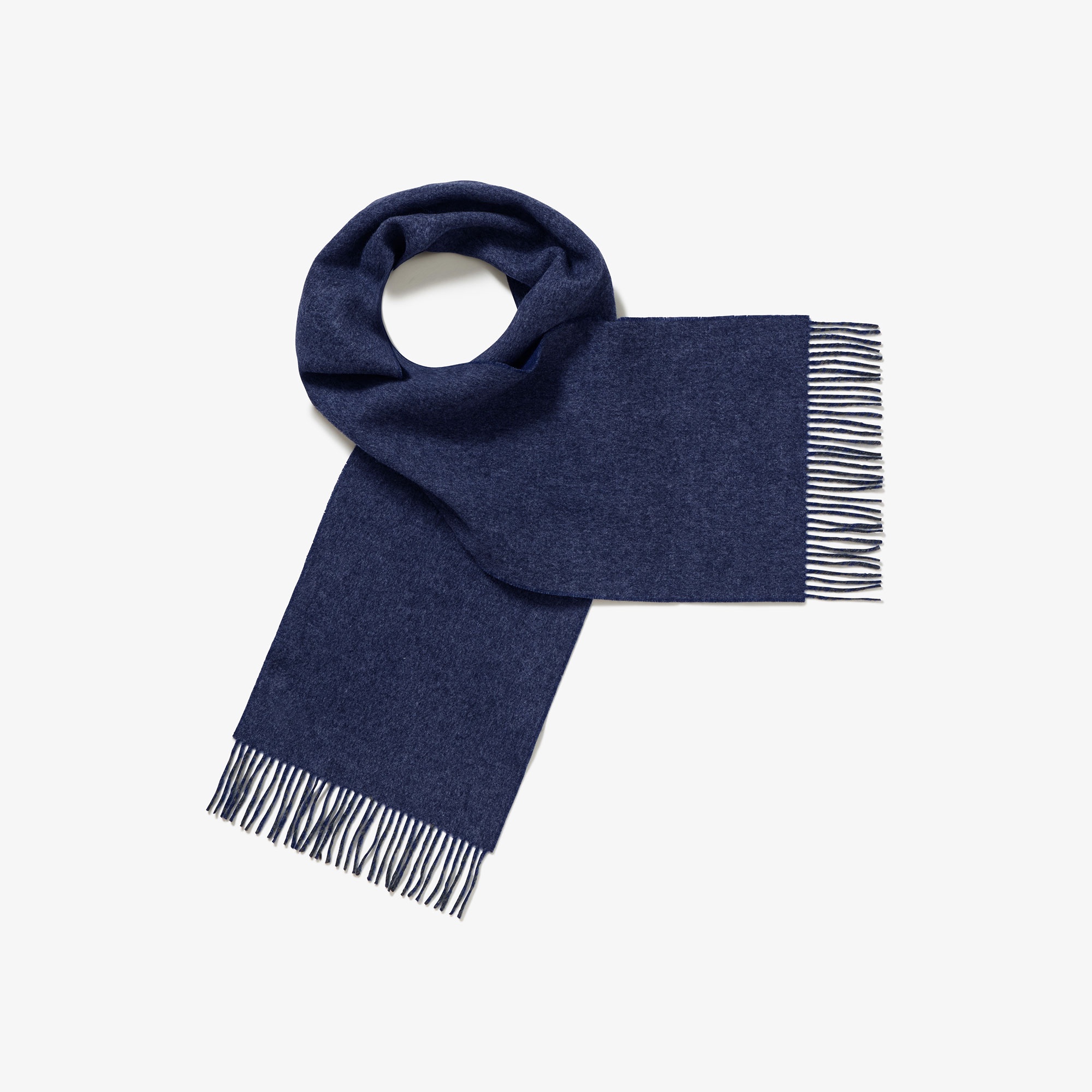 リバーシブルメリノウールマフラー