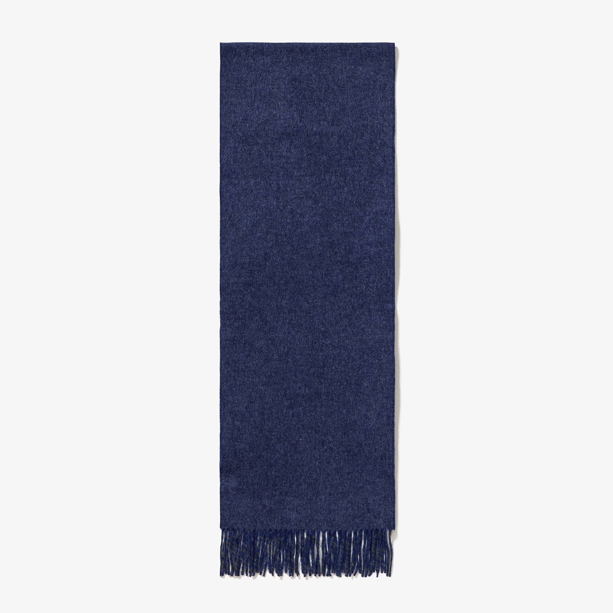 リバーシブルメリノウールマフラー