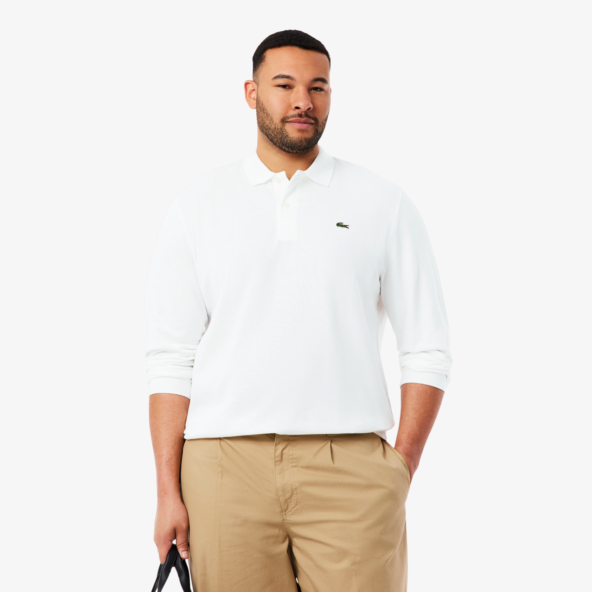 オリジナルフィット 長袖 ポロシャツ