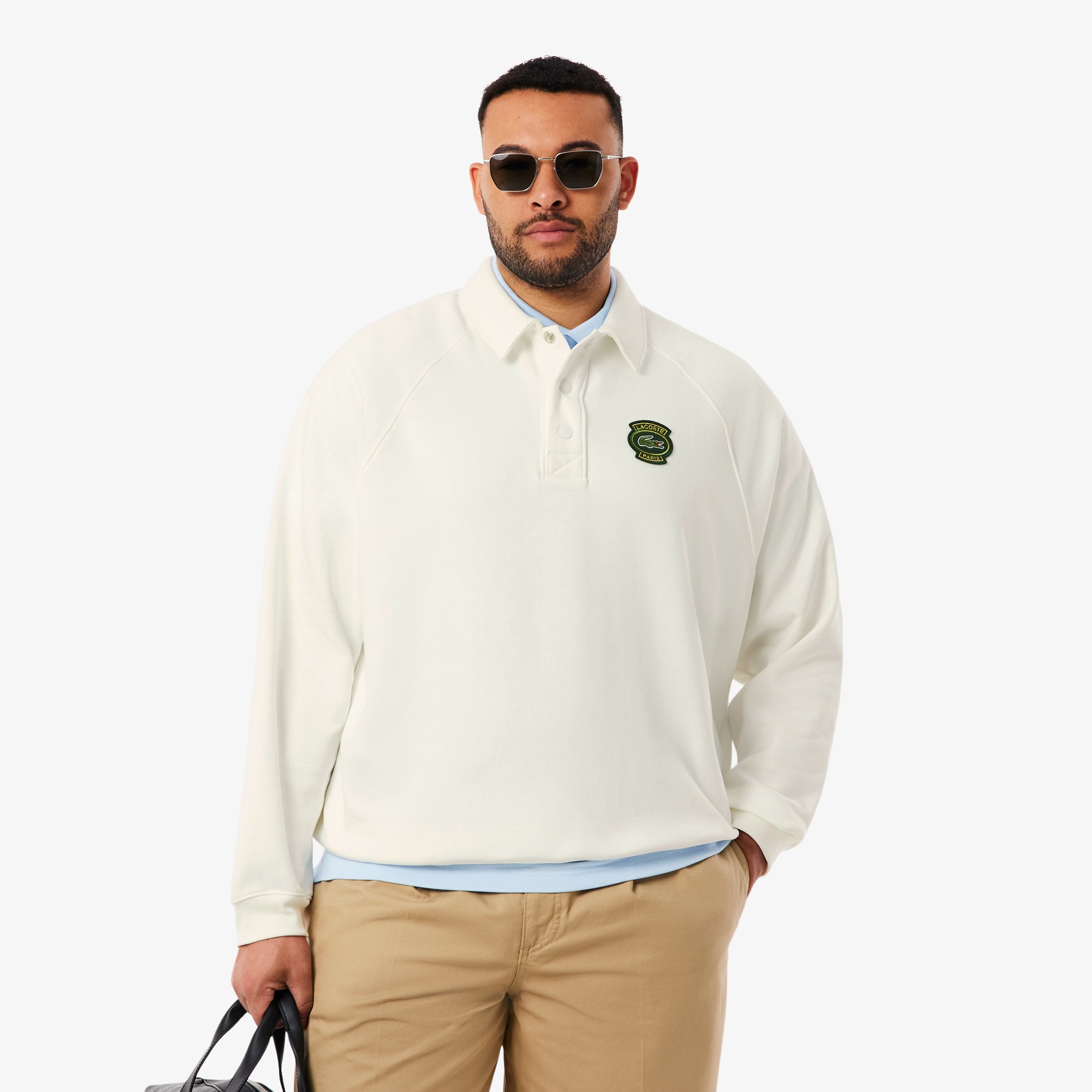ラコステパリポロカラースウェット