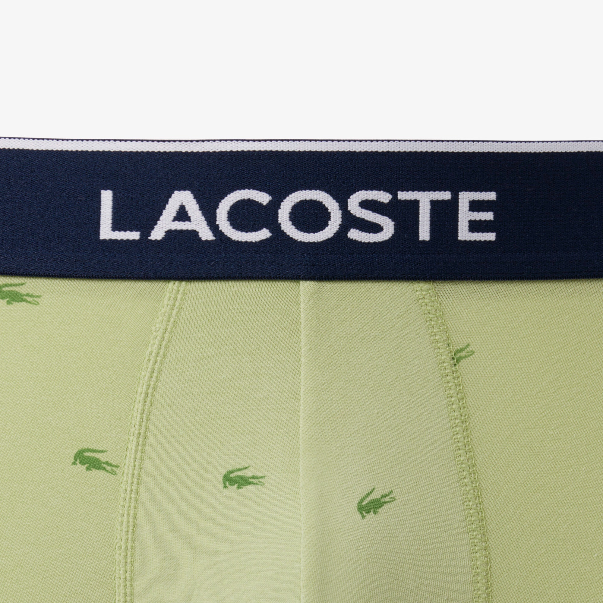 ３パックプリントストレッチコットントランクショーツ