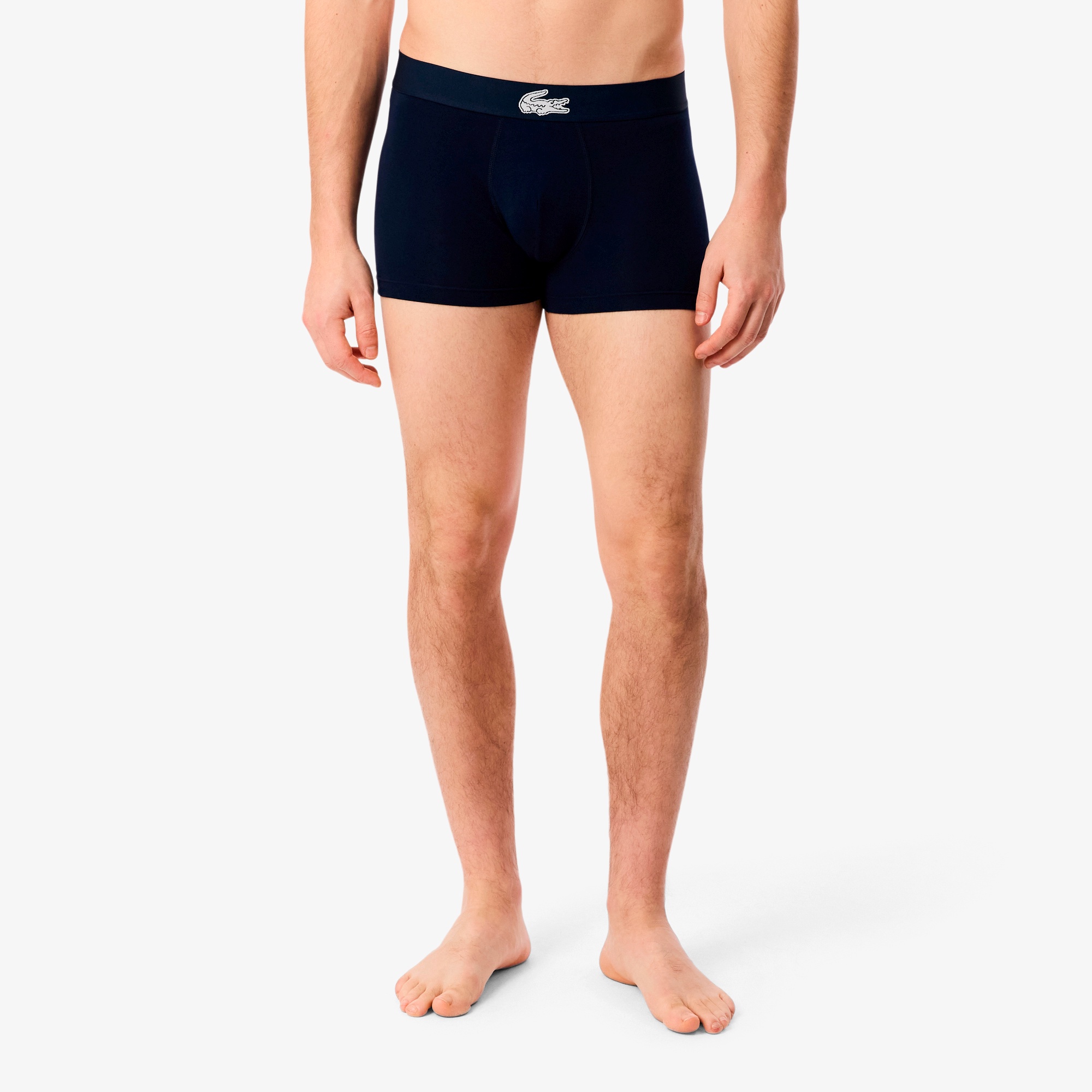 ３パッククロコダイルプリントトランクショーツ