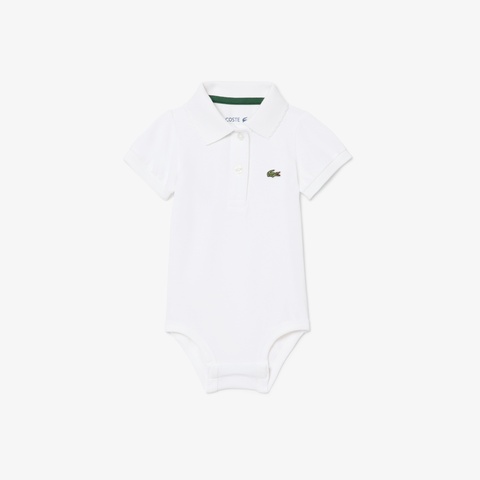 女の子 新生児鹿の子地ボディスーツ 5W0912 - ラコステ（LACOSTE）公式