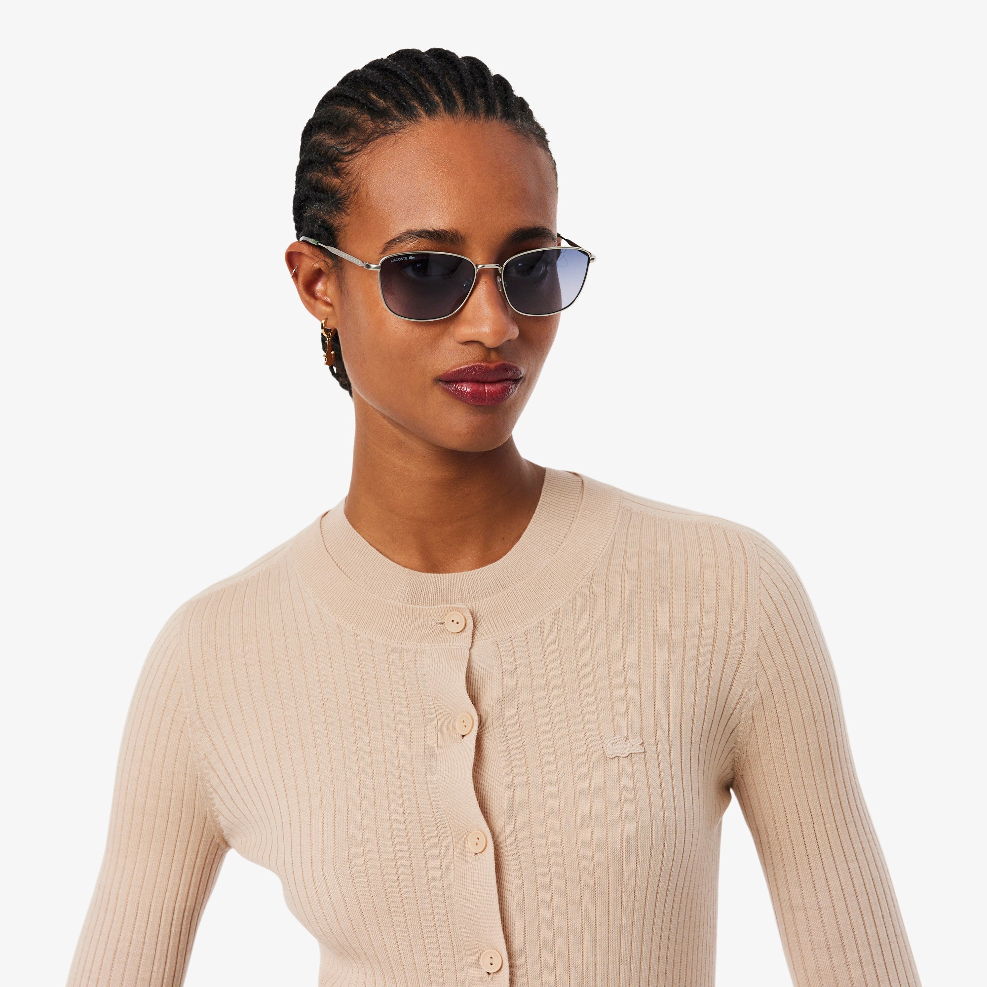 3Dニッティングメリノウールカーディガン