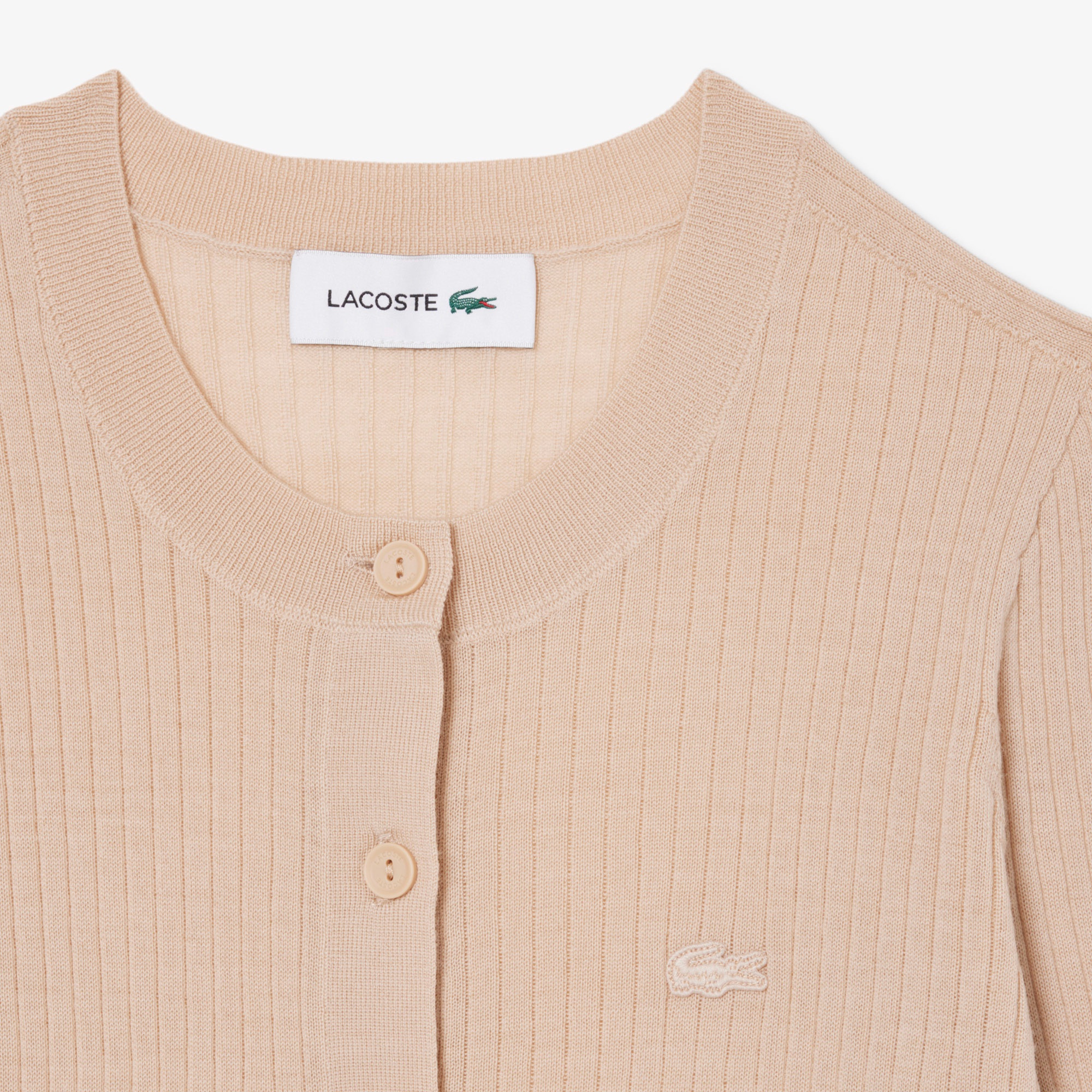 3Dニッティングメリノウールカーディガン