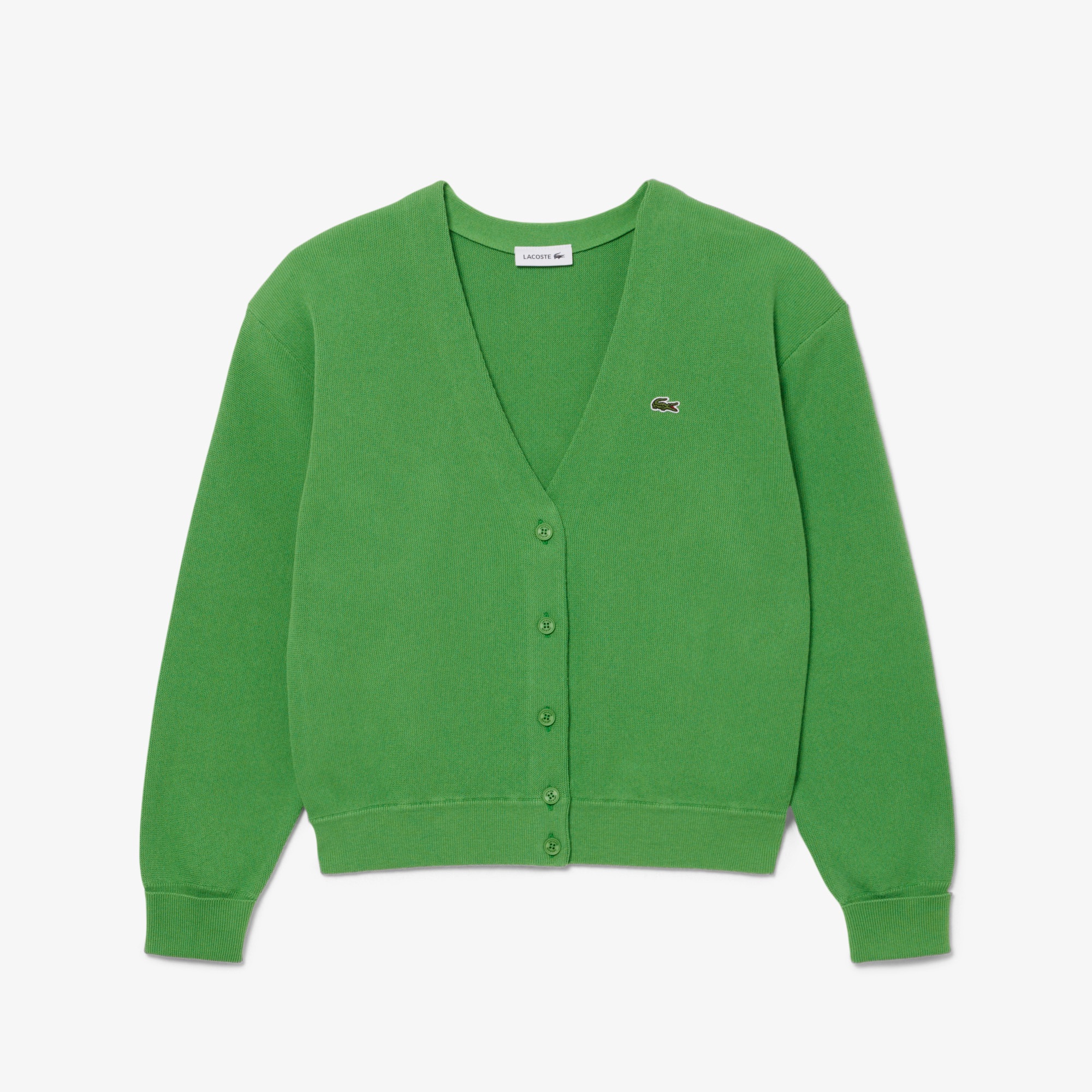 Vネックショートカーディガン