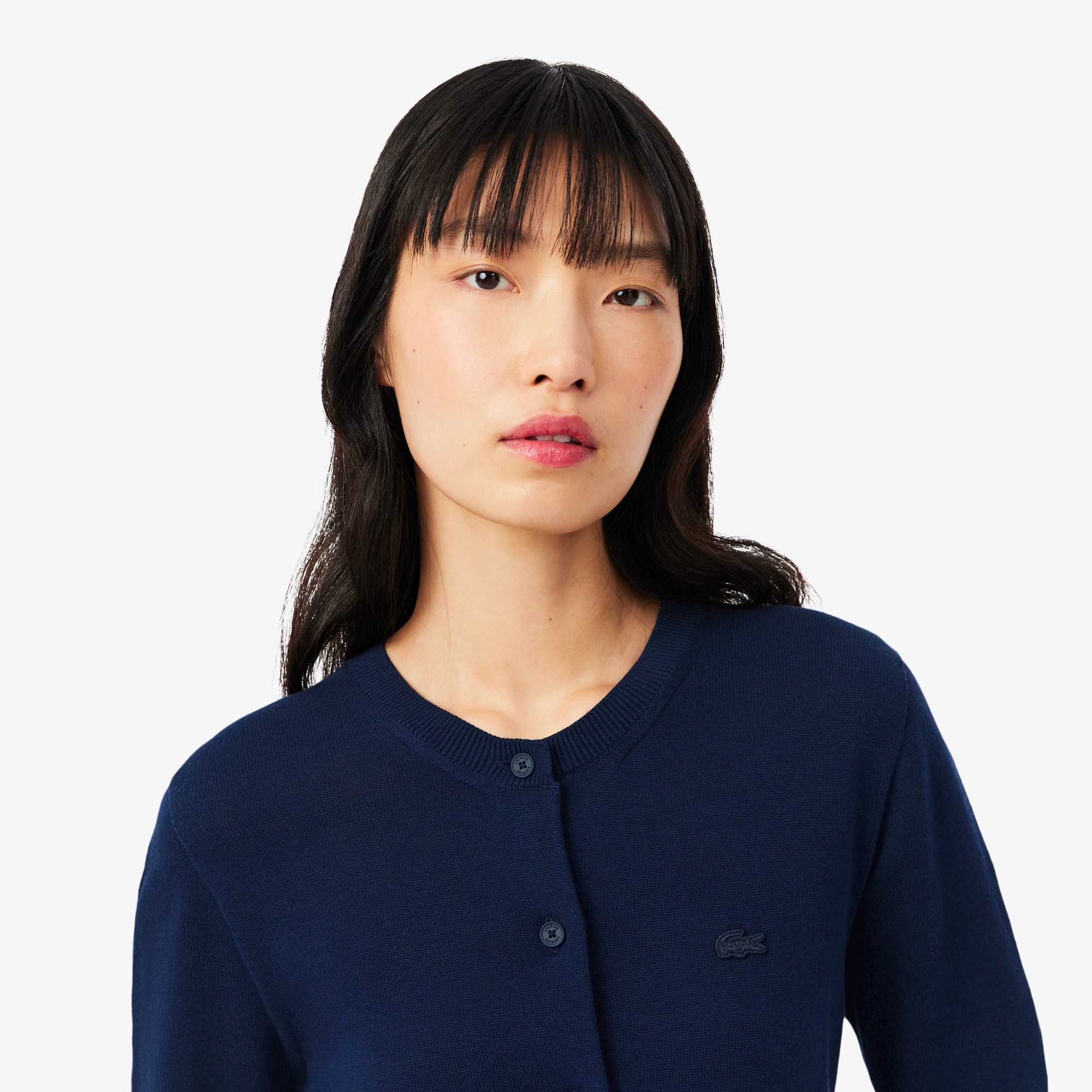 シームレス3Dニットカーディガン