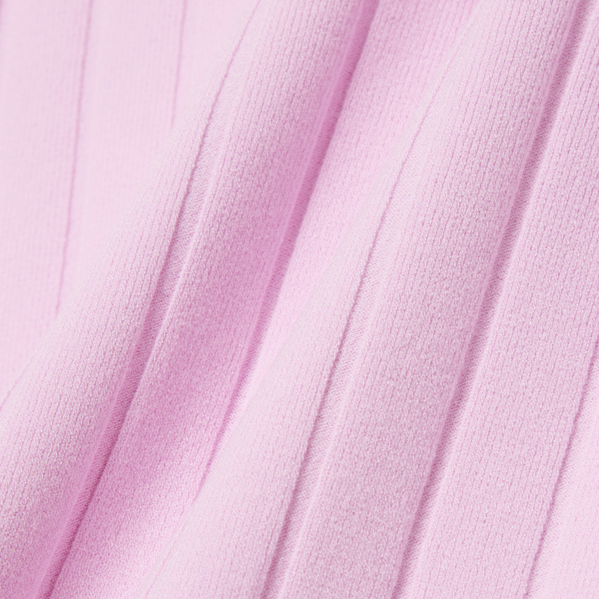 エッジ配色ゴルフニットポロシャツ