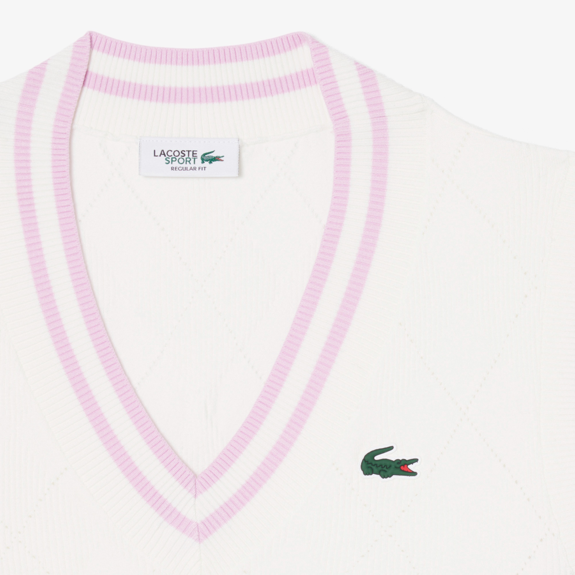 ダイヤモチーフニットベスト