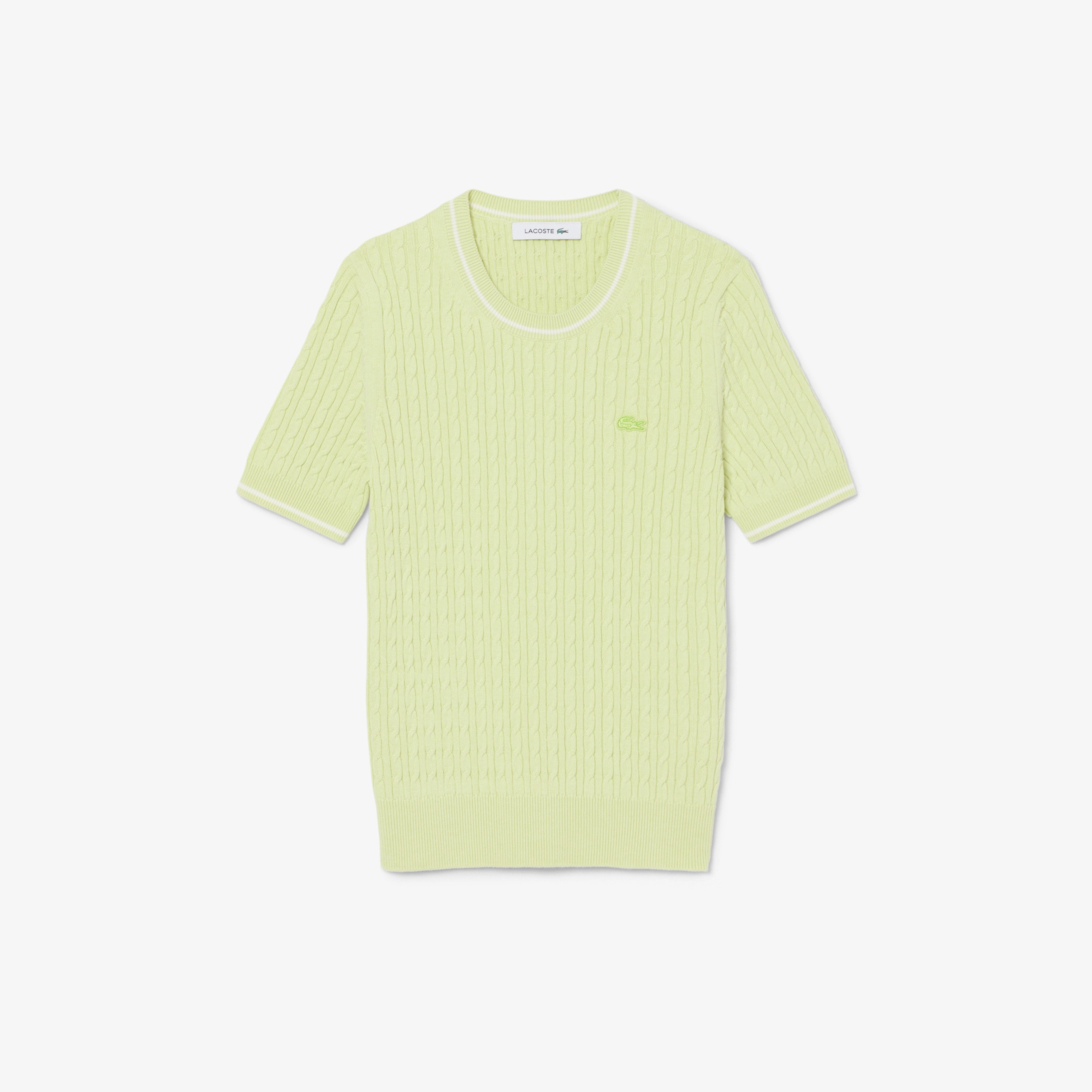 ケーブルニットTシャツ