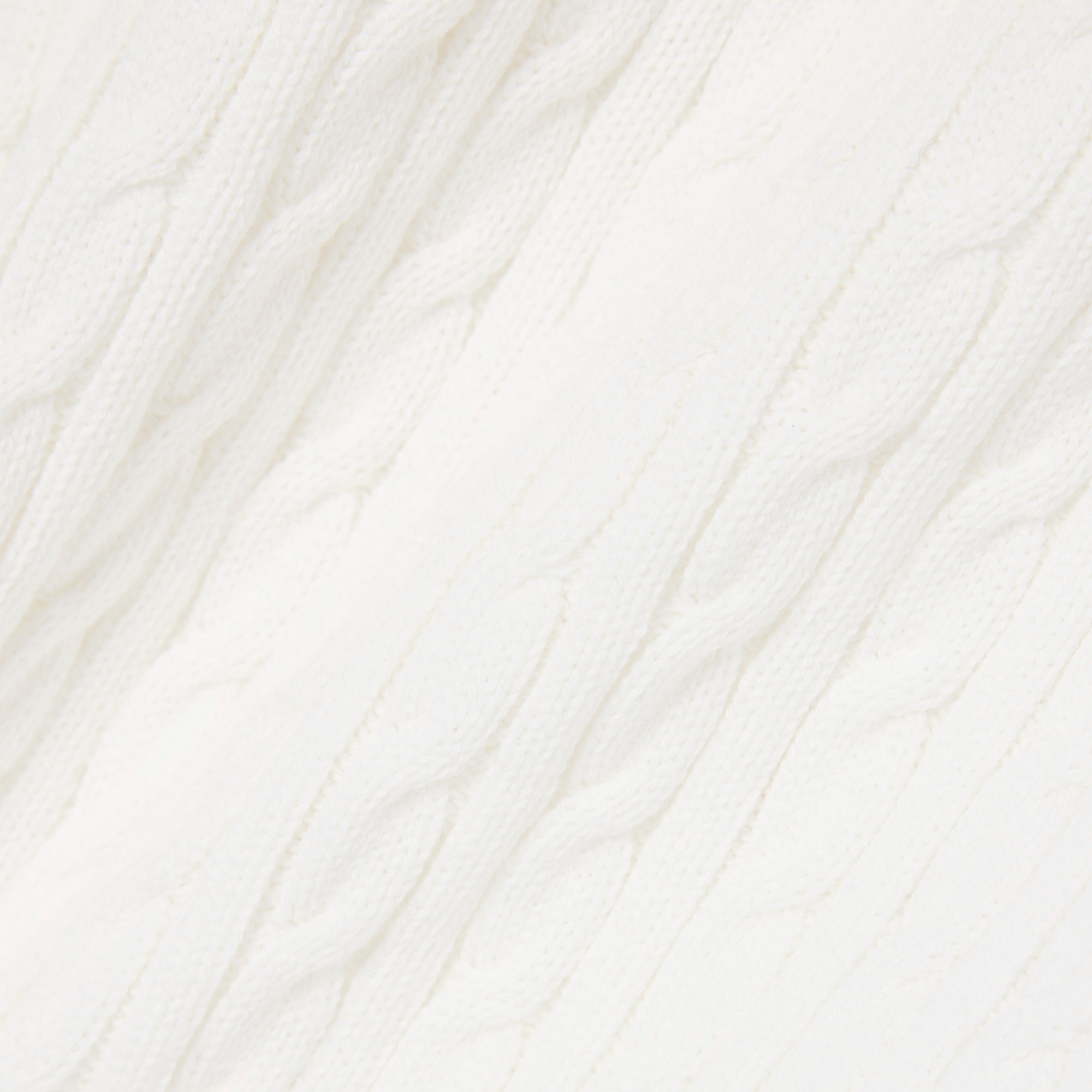 ライン入りケーブルニットカーディガン