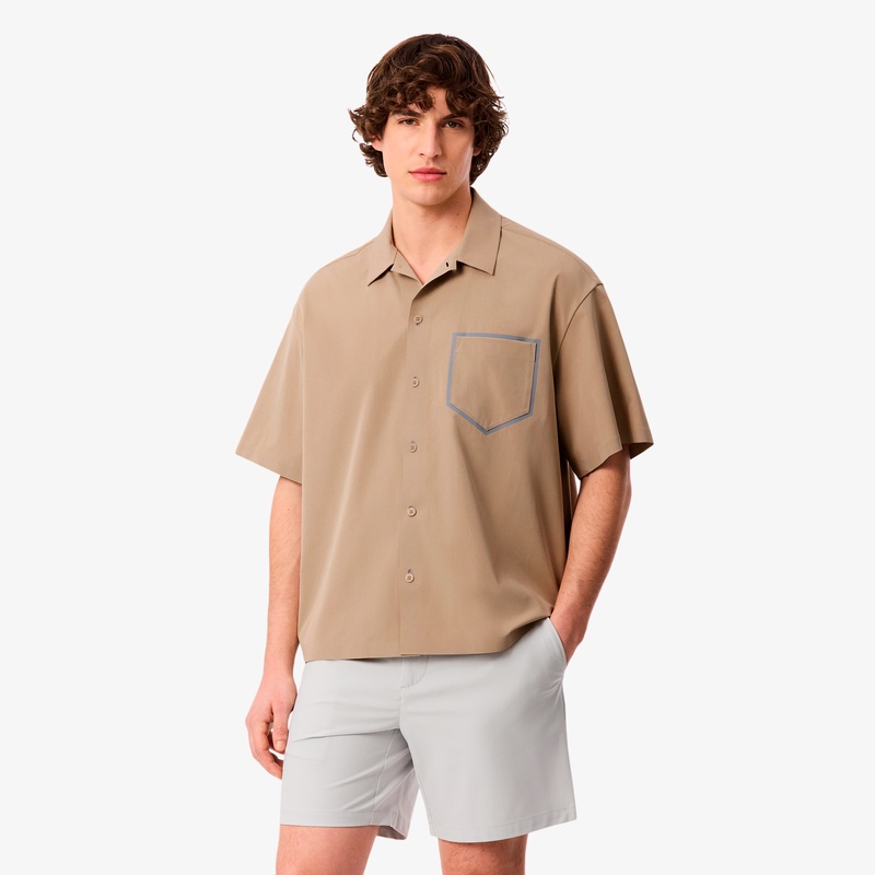 撥水防風ストレッチオープンカラーシャツ CH2317 - ラコステ（LACOSTE