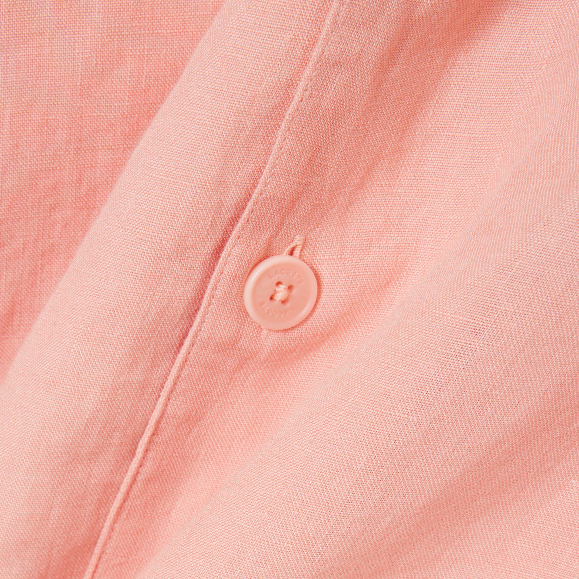 リネンオープンカラーシャツ