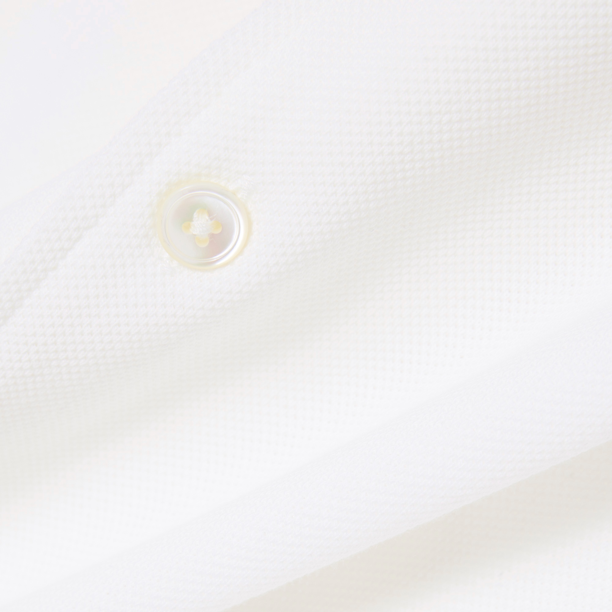 鹿の子地オープンカラーシャツ