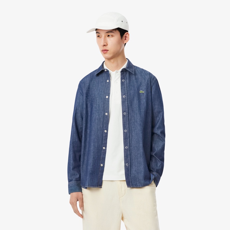 ラコステ シャツ ライトウェイトデニムシャツ CH2591 - ラコステ（LACOSTE）公式