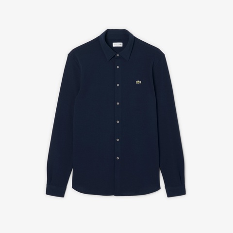 スリムフィット鹿の子地シャツ CH2685 - ラコステ（LACOSTE）公式