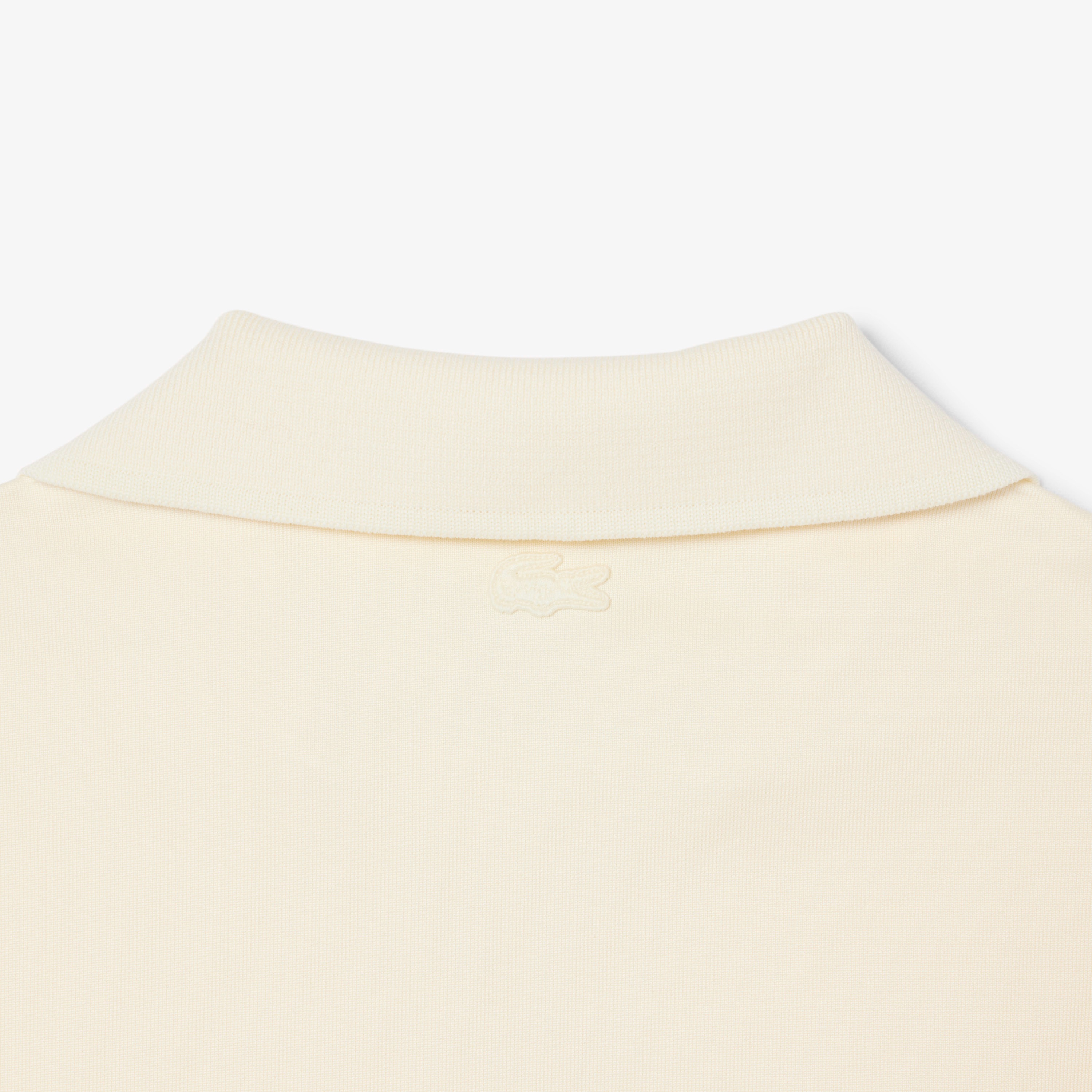 ルーズフィットフリースポロシャツ