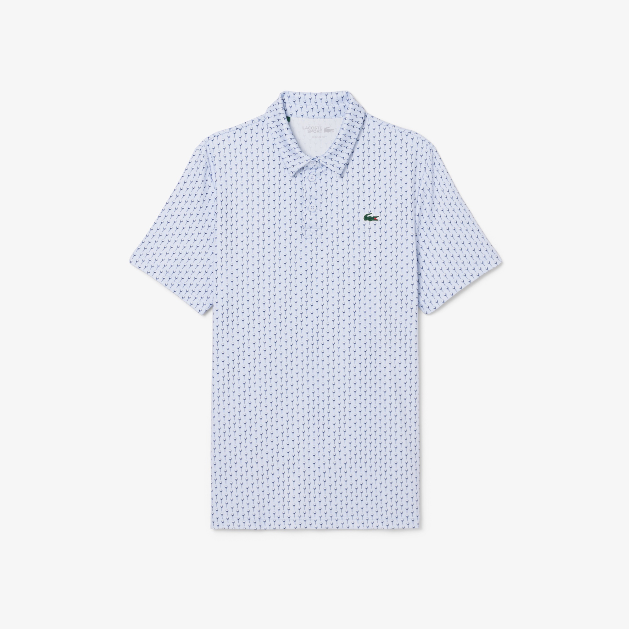 総柄ゴルフプリント ウルトラドライストレッチポロシャツ