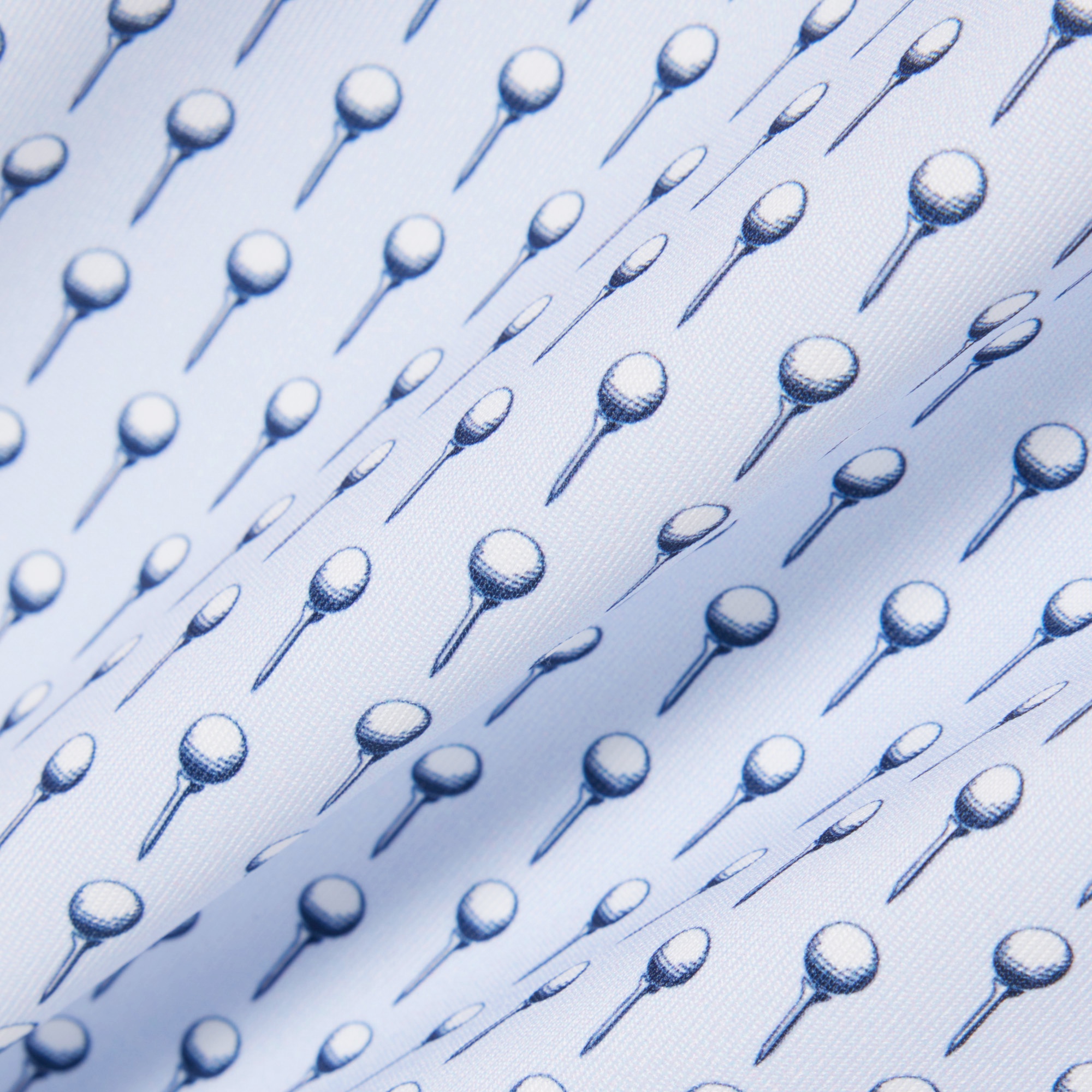 総柄ゴルフプリント ウルトラドライストレッチポロシャツ