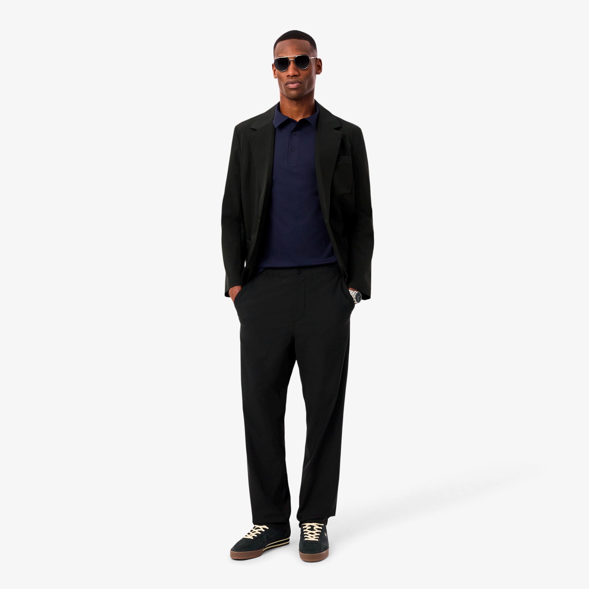 ミニマルテックポロシャツ