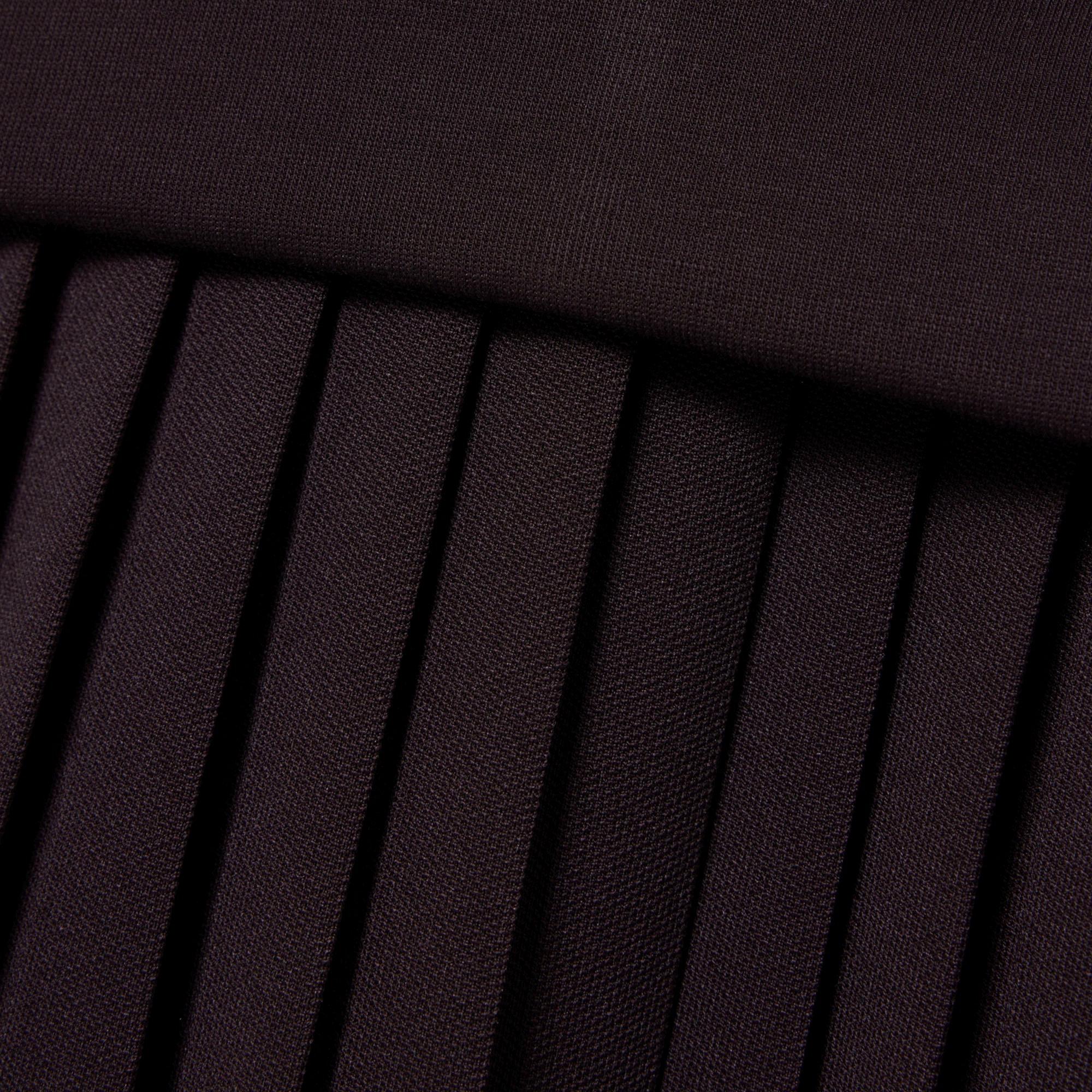 プリーツスカート切り替えスウェットドレス