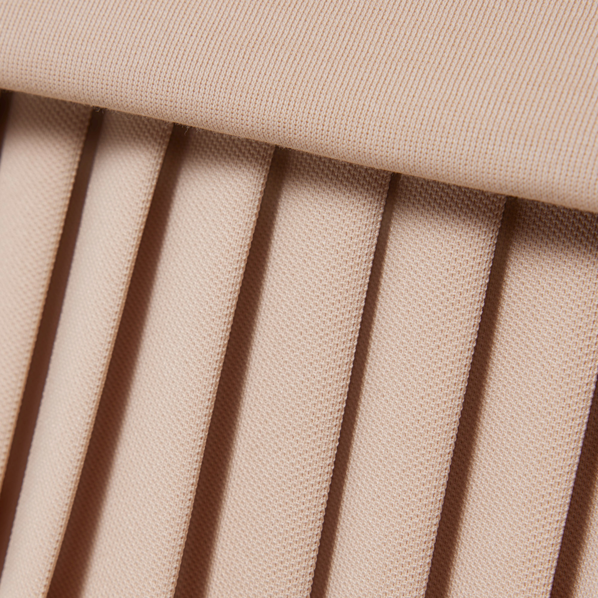 プリーツスカート切り替えスウェットドレス